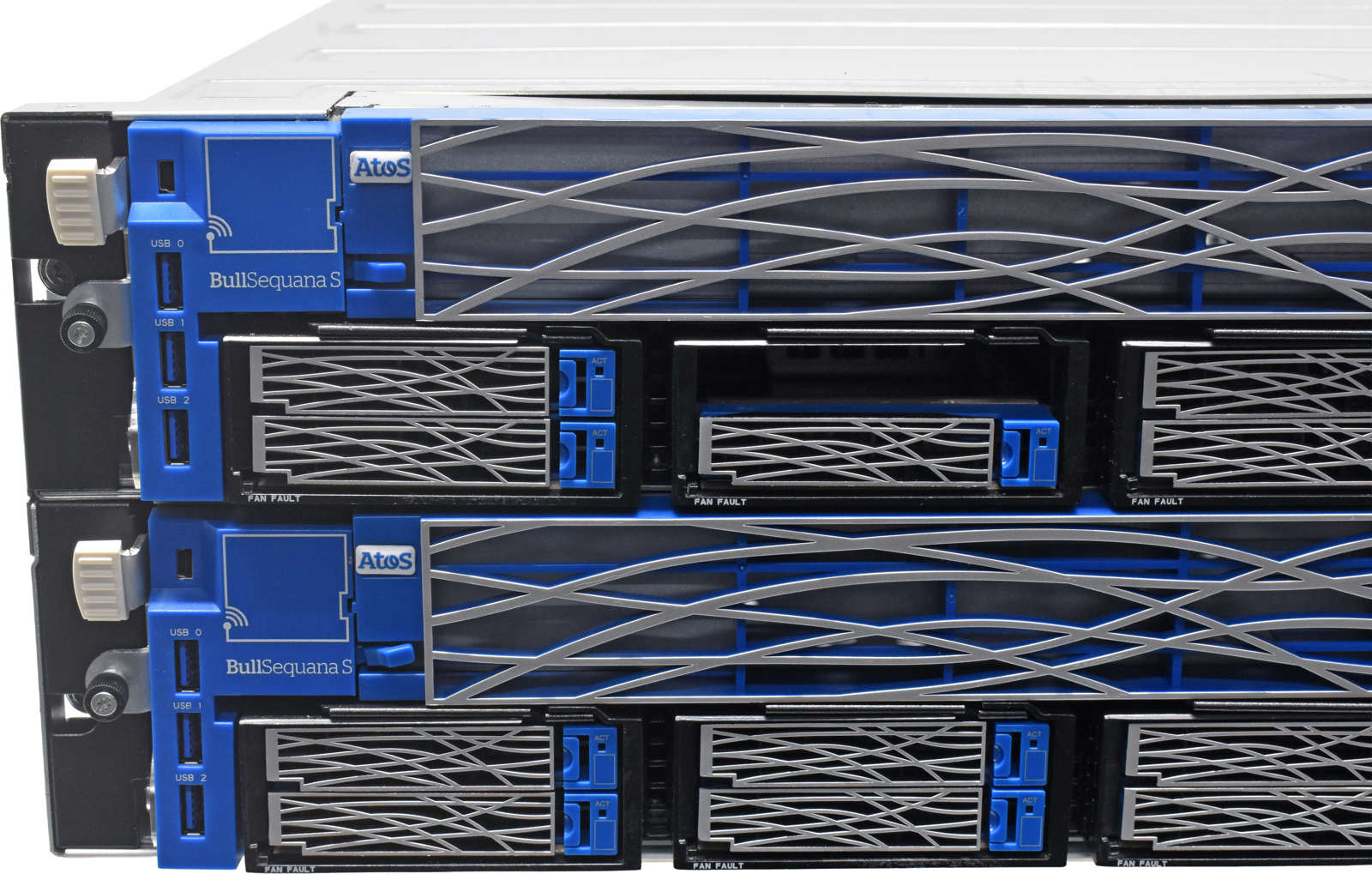 ATOS-Bull-Sequana-S-Blade-System-M3S2G4-2x-MGMT-Mo-003.jpg ATOS Bull Sequana S Blade System M3S2G4 2x MGMT Module 2x Blade 1x CX414A 2x Riser 4x PSU