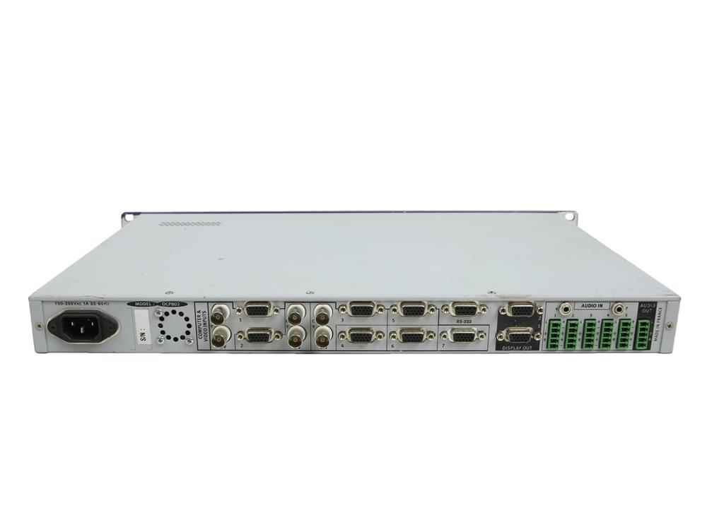 Analog Way Octo-Plus Up-Down Scaler Switcher 8x VGA Input 2x VGA Output Managed Rails Analog Way Octo-Plus Up-Down Scaler Switcher 8x VGA Input 2x VGA Output Managed Rails