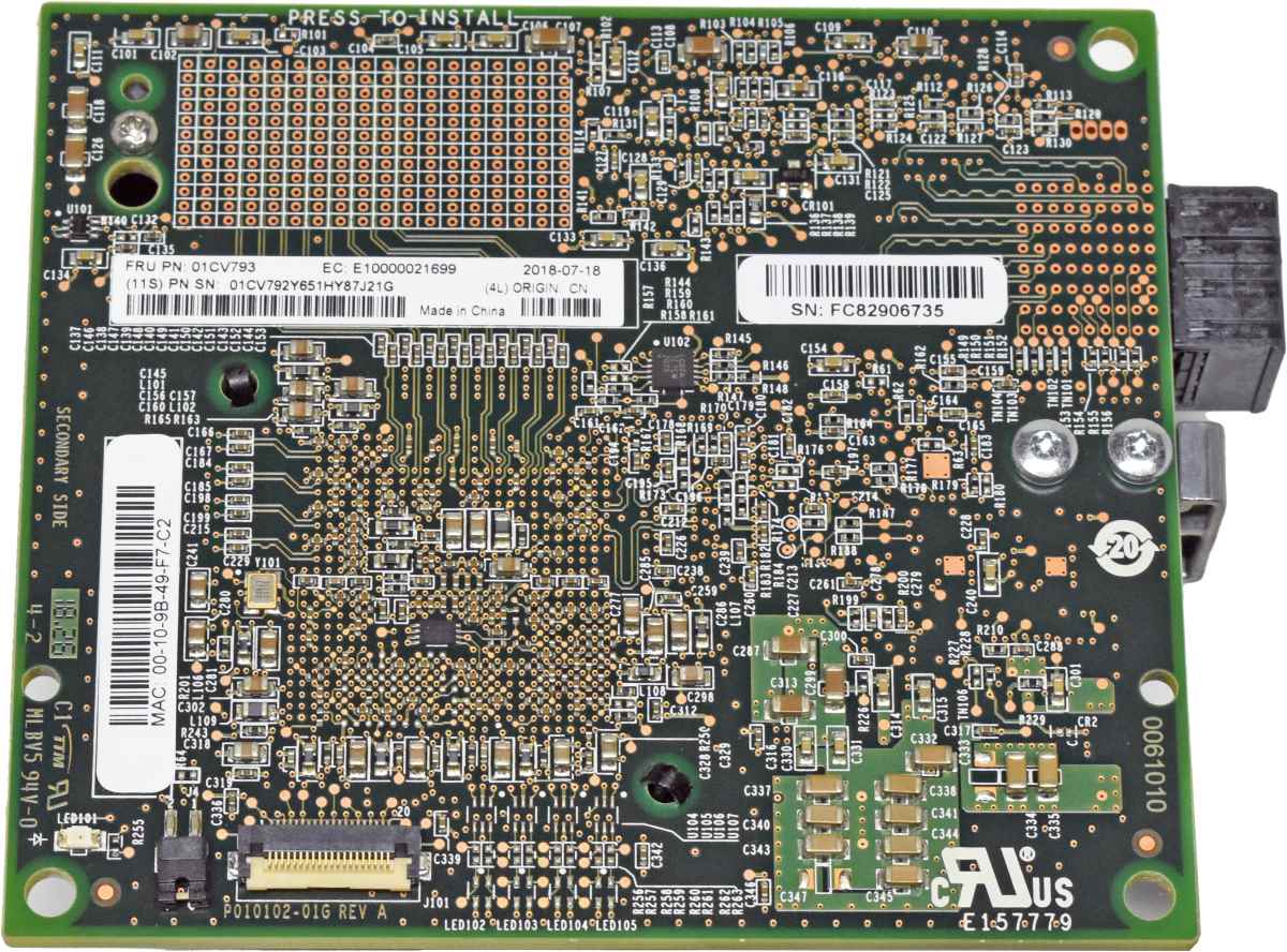 Lenovo 01CV793 Emulex CN4054S 4-Port 10Gb Virtual Fabric Adapter for Flex System