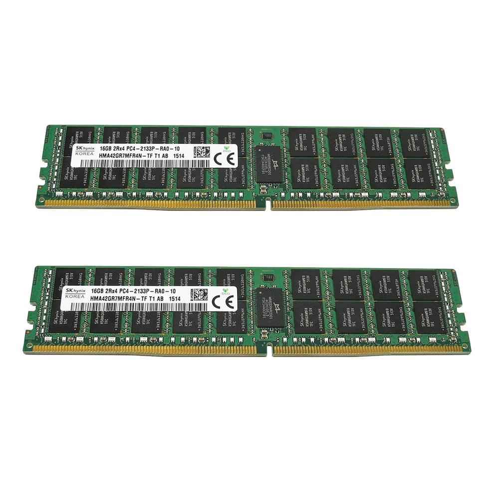 32 GB HP SKhynix 2x 16GB 2Rx4 PC4-2133P DDR4 RAM 752369-081 774172-001 32 GB HP SKhynix 2x 16GB 2Rx4 PC4-2133P DDR4 RAM 752369-081 774172-001
