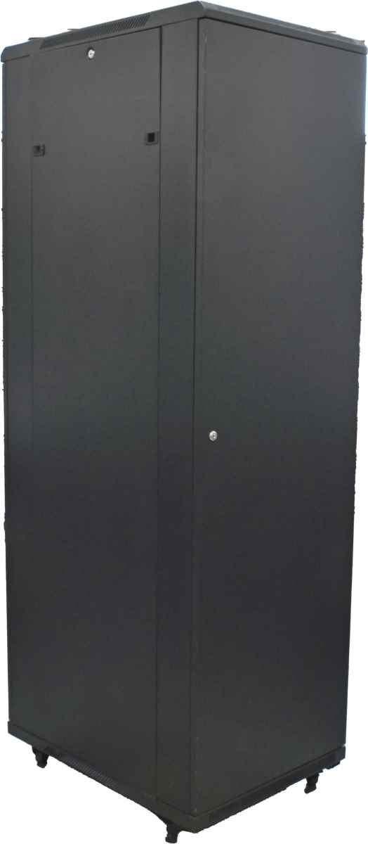 Alfaco 42U Server Rack B60cm x H205cm T82cm + FAN Unit 2x Power Strip