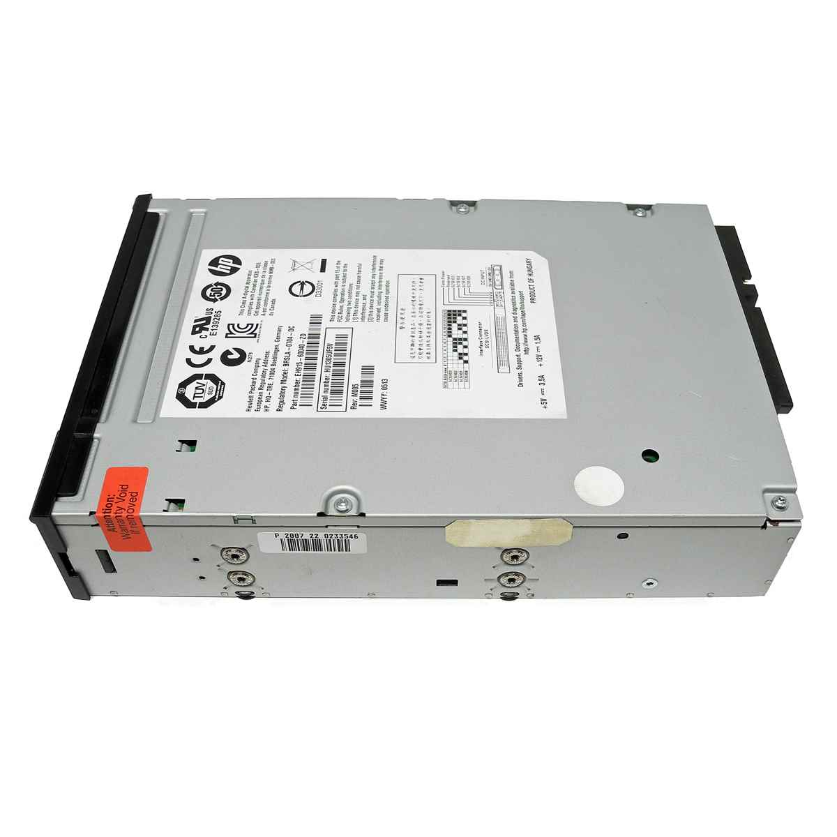 HP StorageWorks Ultrium 1760 LTO-4 BRSLA-0704-DC EH915 Tape Drive Bandlaufwerk HP StorageWorks Ultrium 1760 LTO-4 BRSLA-0704-DC EH915 Tape Drive Bandlaufwerk