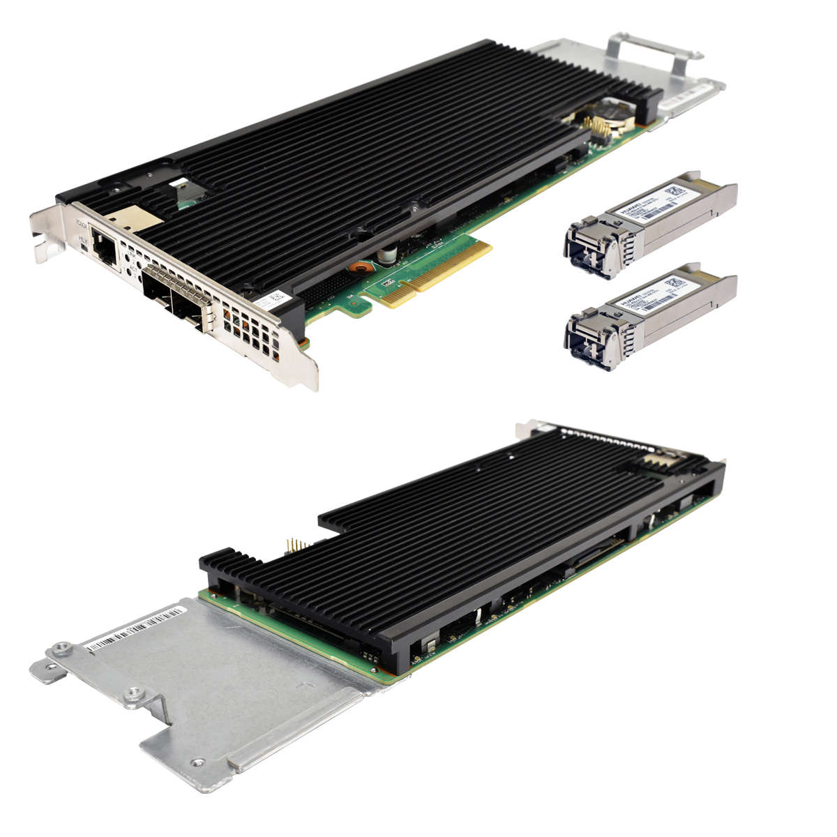 Huawei-IT21SHSA2-03032UPF-SD100-Smart-NIC-Dual-Por-001.jpg Huawei IT21SHSA2 03032UPF SD100-Smart NIC Dual-Port SFP+ PCIe 3.0 x8 FP + mini GBICs