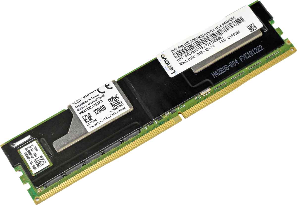 Intel Lenovo Optane Server RAM 128GB PC4-21300 DDR4 NMA1XXD128GPS 9995692-957.E00G 01PE924 Intel Lenovo Optane Server RAM 128GB PC4-21300 DDR4 NMA1XXD128GPS 9995692-957.E00G 01PE924