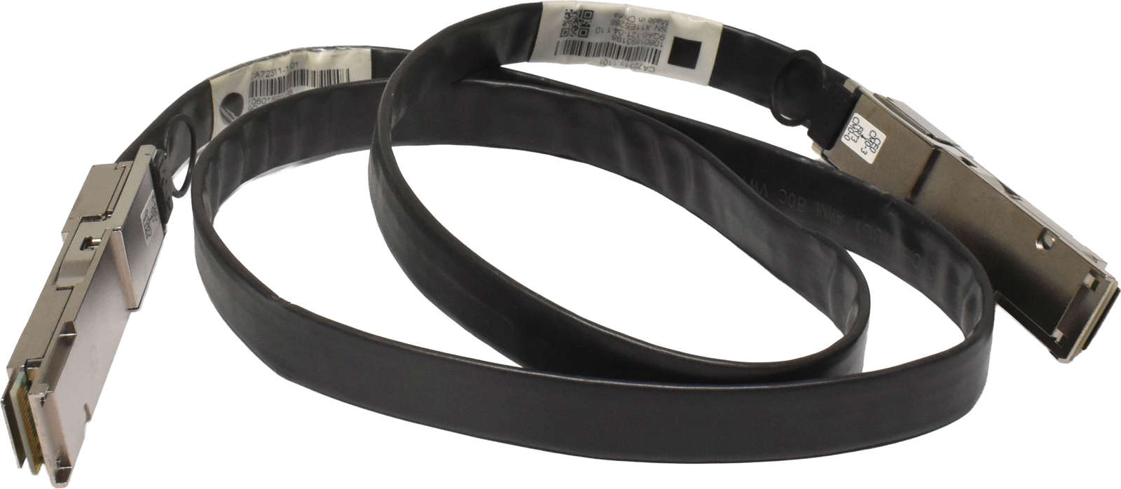 Fujitsu-CA72311-1101-10601893197-40G-QSFP---QSFP-D-002.jpg Fujitsu CA72311-1101 10601893197 40G QSFP+ - QSFP+ Data Cable CU 1.1m für DX8700 / DX8900 S3