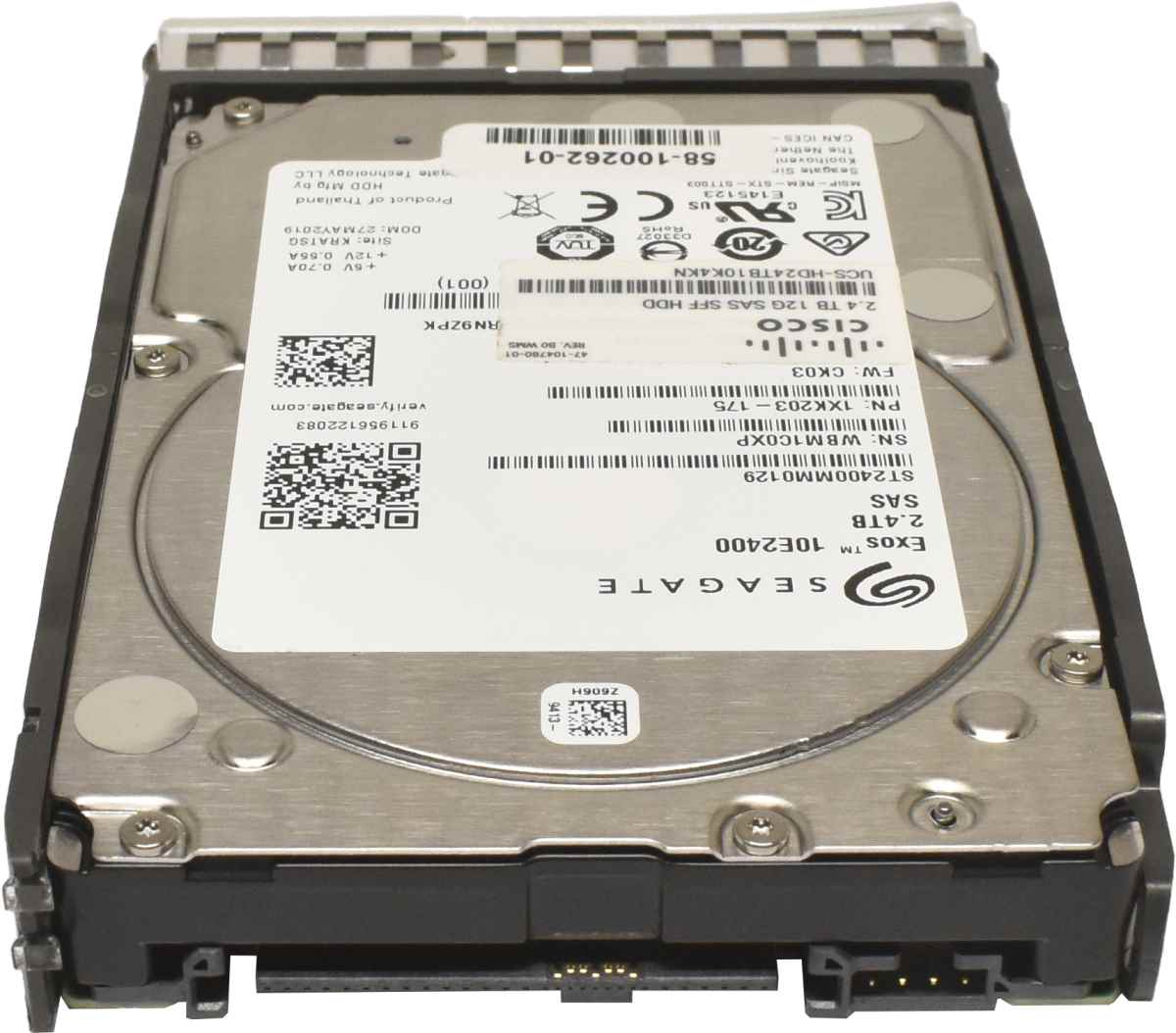 Cisco Seagate Exos 10E2400 2.4TB 2.5" 10K 12G SAS HDD Festplatte ST2400MM0129 UCS-HD24TB10K4KN