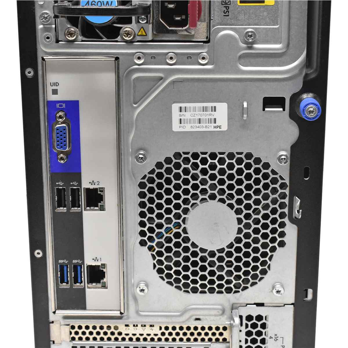 HP ProLiant ML30 G9 Tower Server G4400 3,30 GHz 8GB PC4 8x2,5 SFF P440ar 2x450GB HDD HP ProLiant ML30 G9 Tower Server G4400 3,30 GHz CPU 8GB PC4 8x 2,5 SFF P440