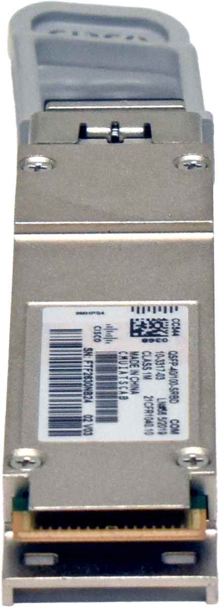 Cisco 10-3317-03 QSFP-40/100-SRBD Transceiver Module LC 100m OM4 MMF Cisco 10-3317-03 QSFP-40/100-SRBD Transceiver Module LC 100m OM4 MMF