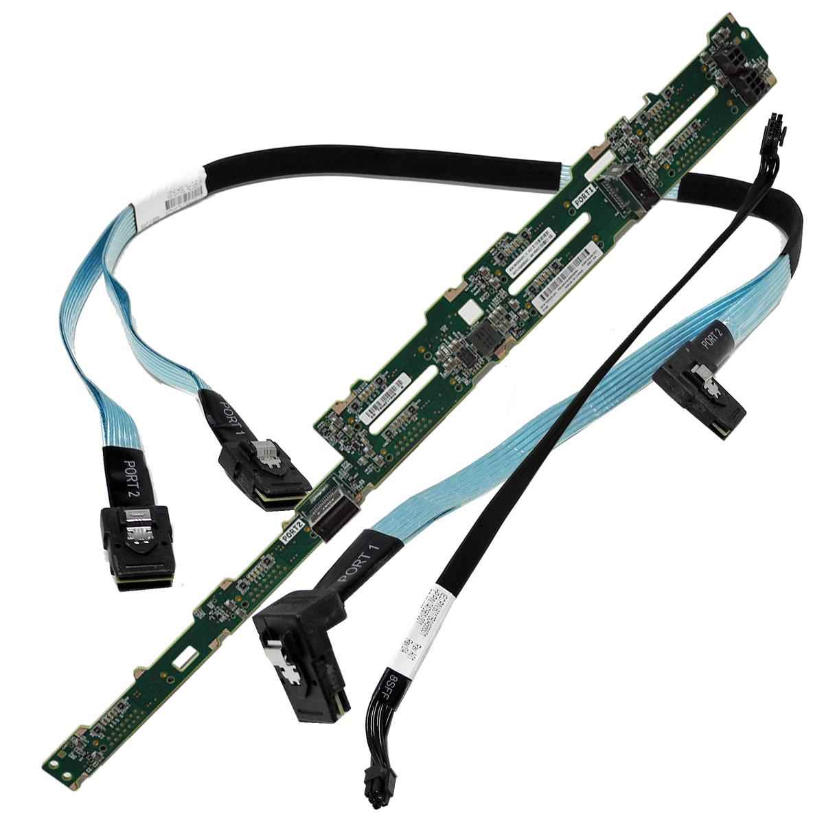 HP SAS-Backplane 8x 2,5'' DL160 G9 DL360p G9 G10 780428-001 743454-001 + Kabel