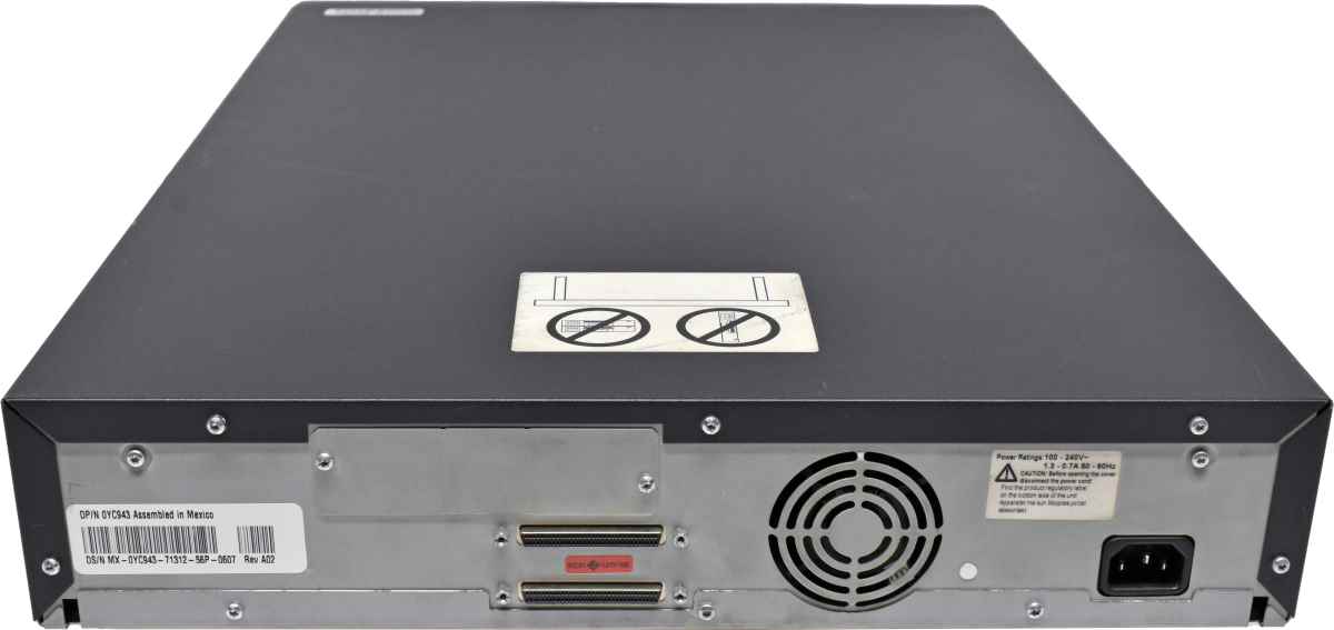 Dell PowerVault 122T 8-Slot LTO-2 SCSI Tape Autolader 0YC943 Dell PowerVault 122T 8-Slot LTO-2 SCSI Tape Autolader 0YC943