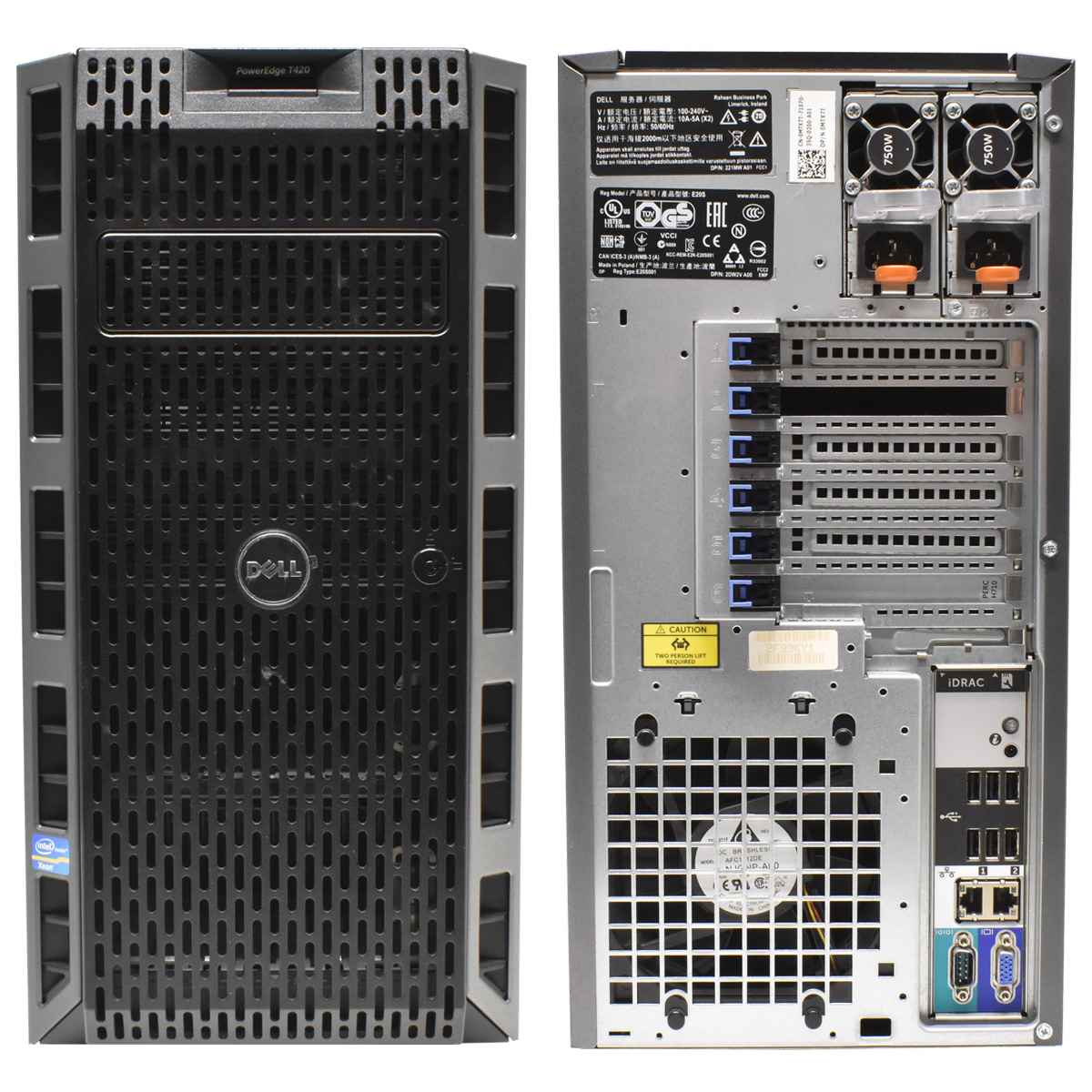 Dell PowerEdge T420 Tower Barebone no CPU no RAM 1x Kühler Heatsink H710 16x SFF Dell PowerEdge T420 Tower Barebone no CPU no RAM 1x Kühler Heatsink H710 16x SFF