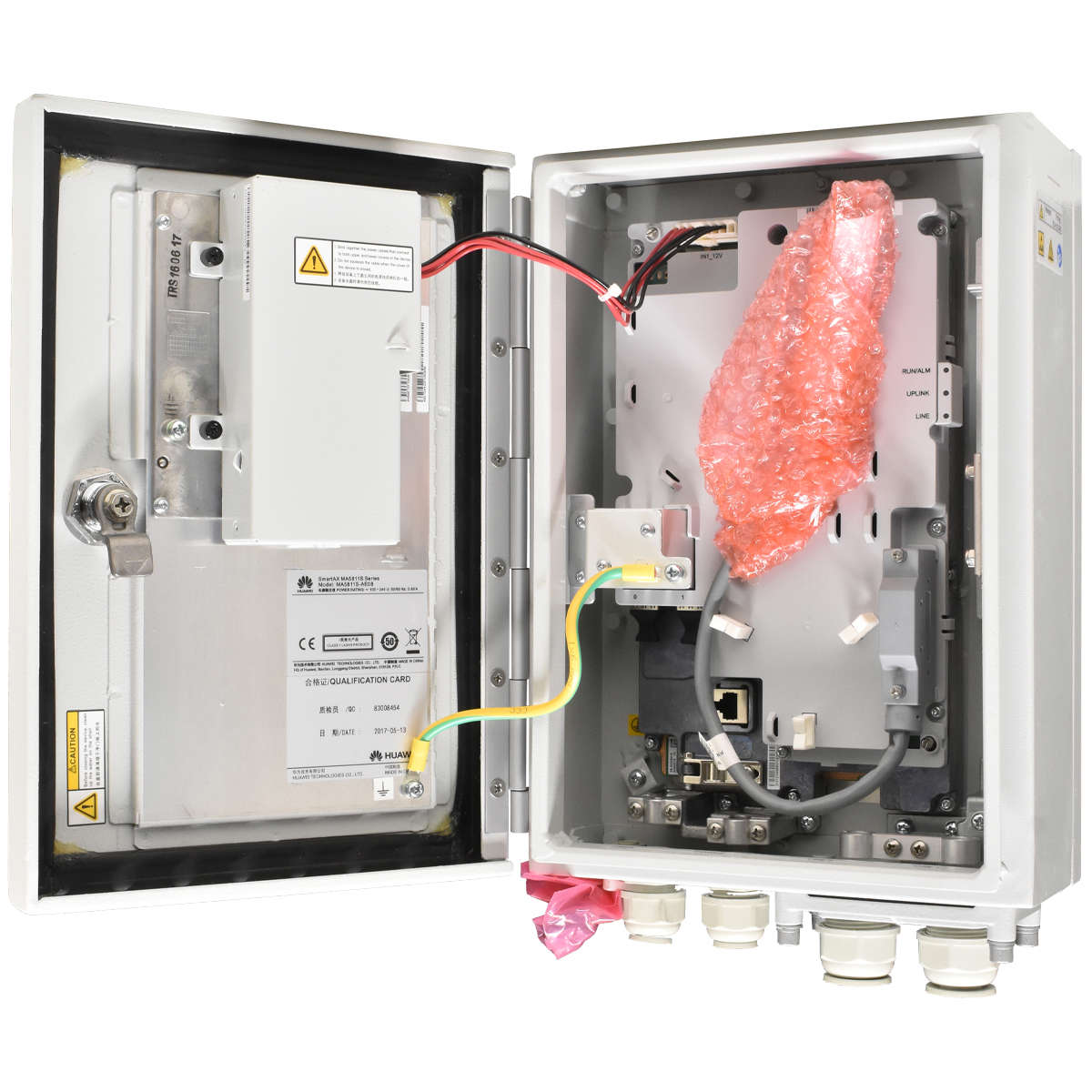 Huawei-SmartAX-MA5811S-AE08-broadband-8-G-FAST-Rev-001.jpg Huawei SmartAX MA5811S-AE08 broadband 8 G. FAST Reverse Power GPON/GE IP55 NEW