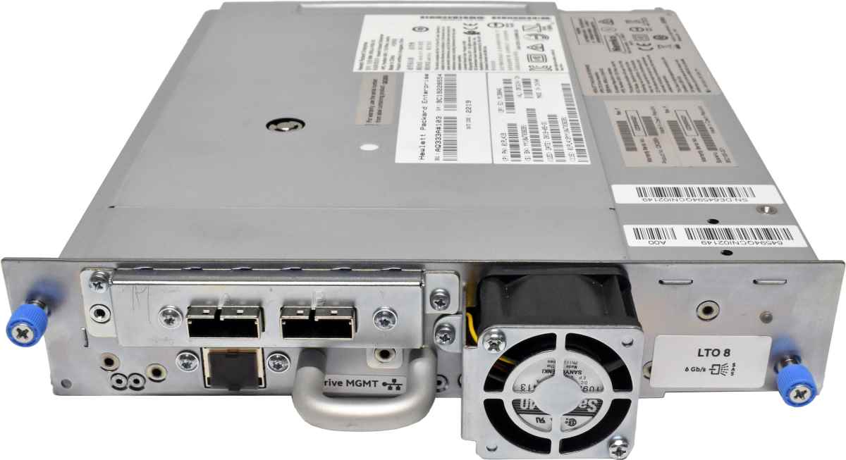 HP StoreEver MSL 30750 LTO-8 Ultrium Tape Drive Q6Q68A 882185-001 2x SAS 6G