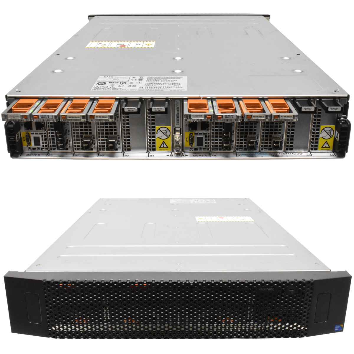 EMC VNX7600 TRPE Storage TRPE-AR 6GB 2x Mgmt 4x 10GbE iSCSI v3 2x 8Gb FC 4x PSU EMC VNX7600 TRPE Storage TRPE-AR 6GB 2x Mgmt 4x 10GbE iSCSI v3 2x 8Gb FC 4x PSU