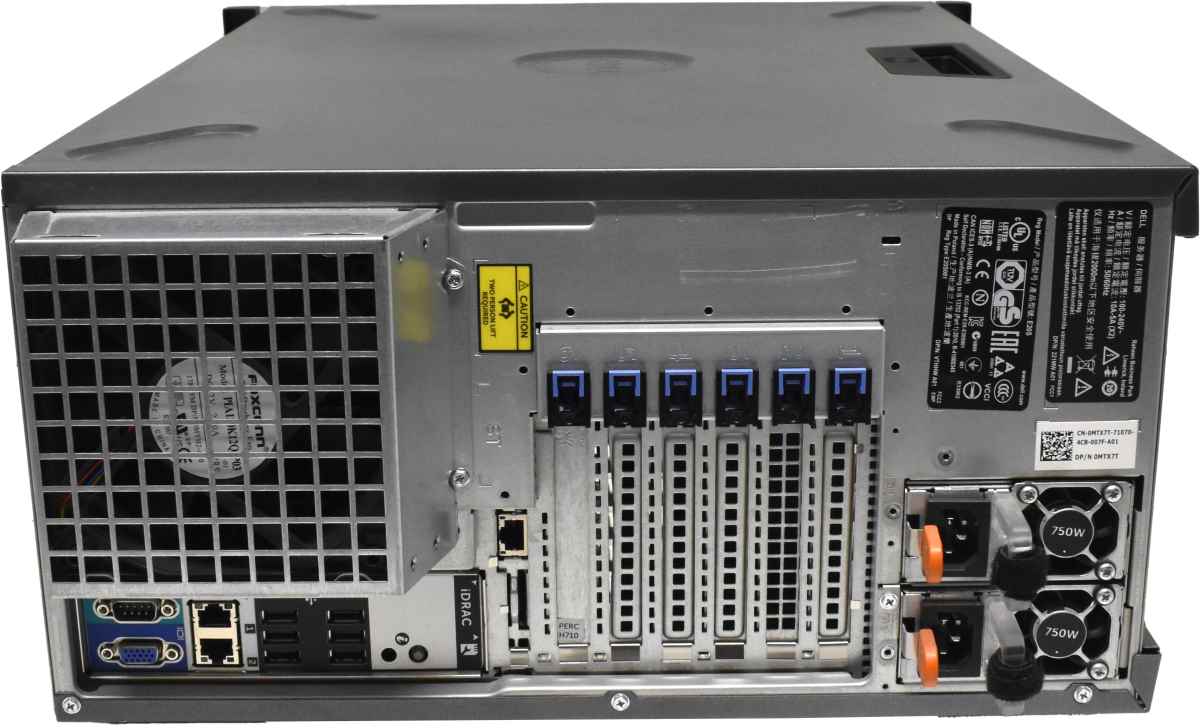 Dell PowerEdge T320 Rack Xeon E5-2440 v2 8C 1,9GHz 32GB RAM PERC H710 16x SFF Dell PowerEdge T320 Rack Xeon E5-2440 v2 8C 1,9GHz 32GB RAM PERC H710 16x SFF