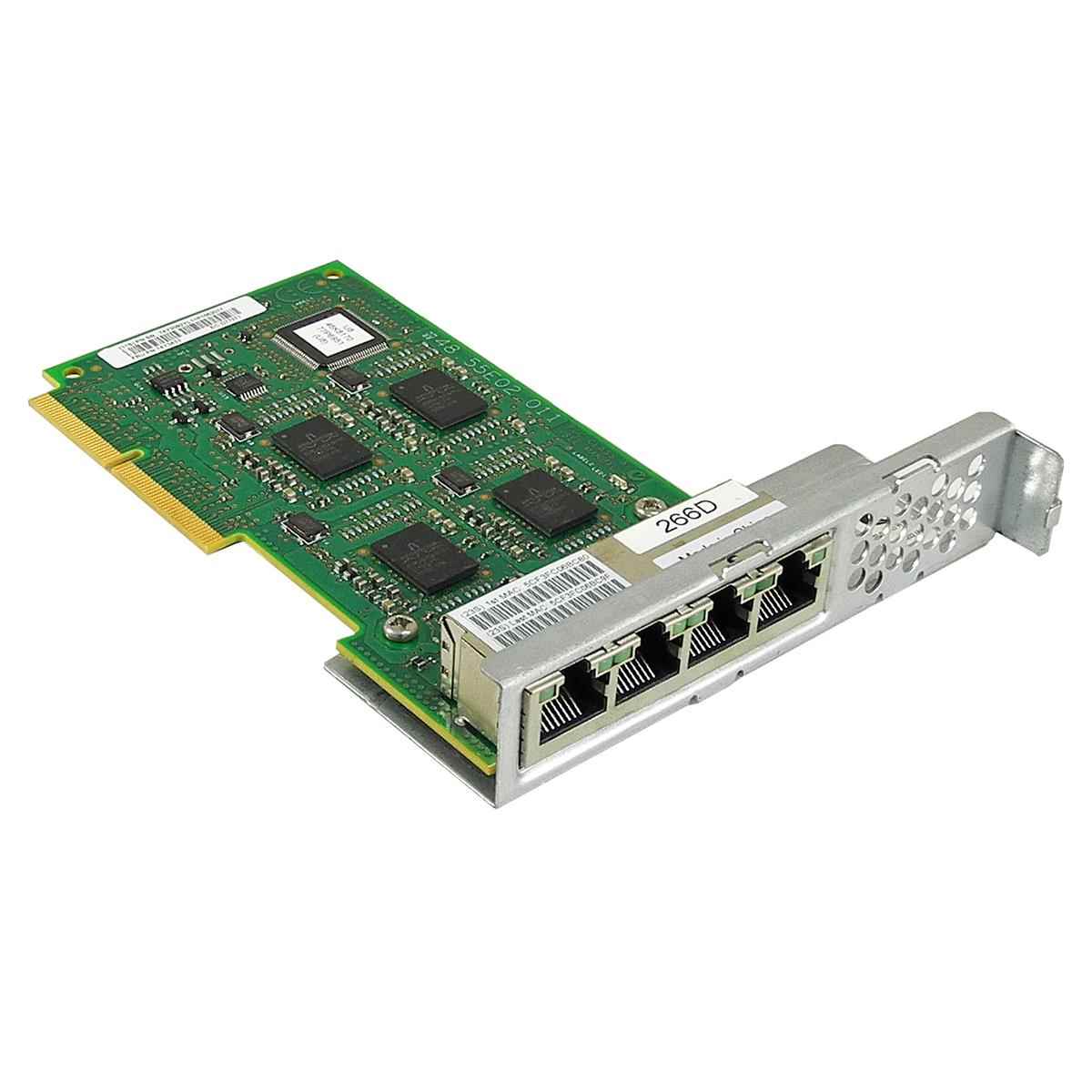 IBM 266D Quad-Port Gigabit Ethernet Netzwerkkarte FRU PN: 74Y3433 IBM 266D Quad-Port Gigabit Ethernet Netzwerkkarte FRU PN: 74Y3433