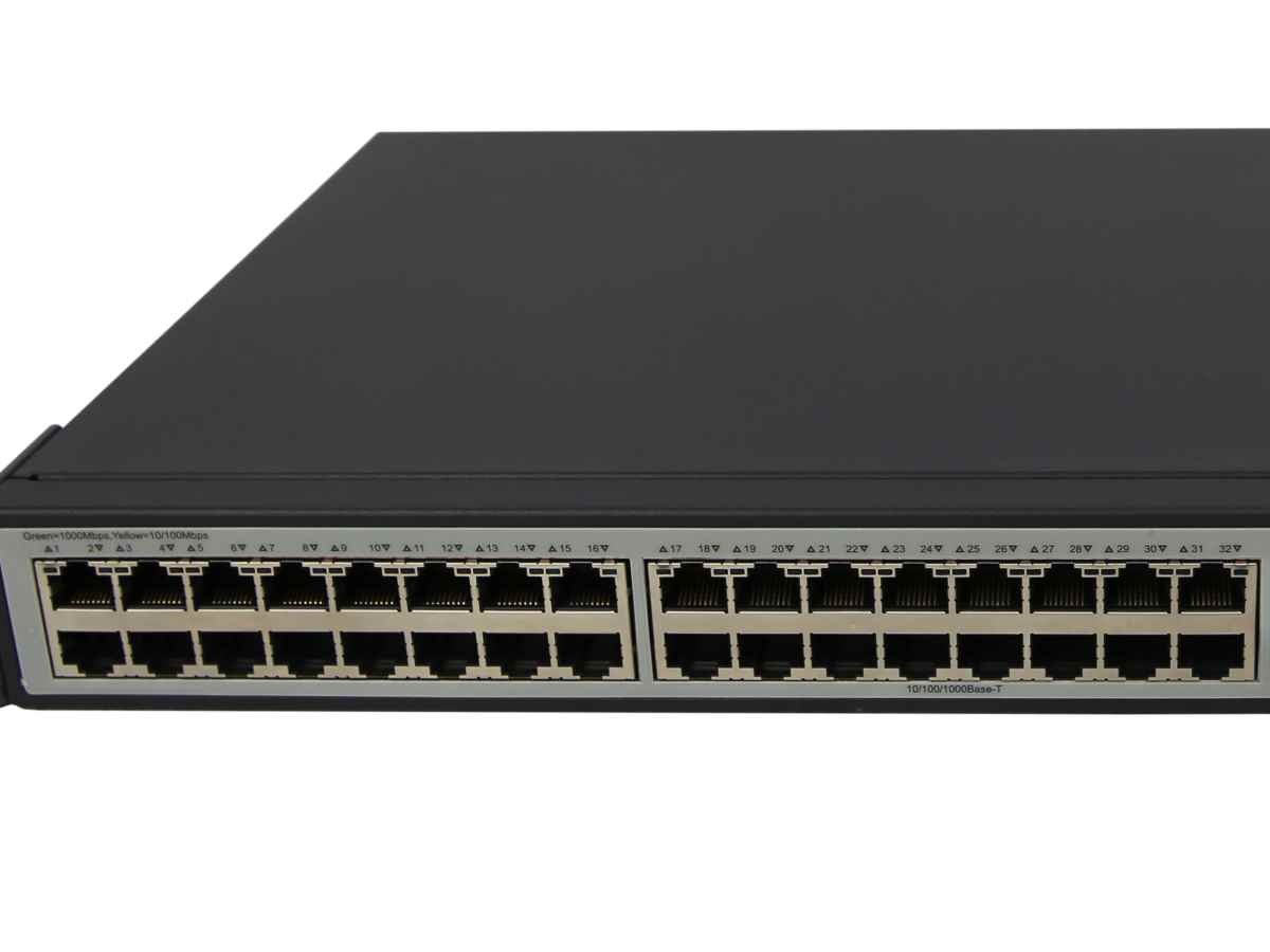 HP V1910-48G JE009A 48-Port RJ-45 GE Switch 4x SFP Rack Ears HP V1910-48G JE009A 48-Port RJ-45 GE Switch 4x SFP Rack Ears