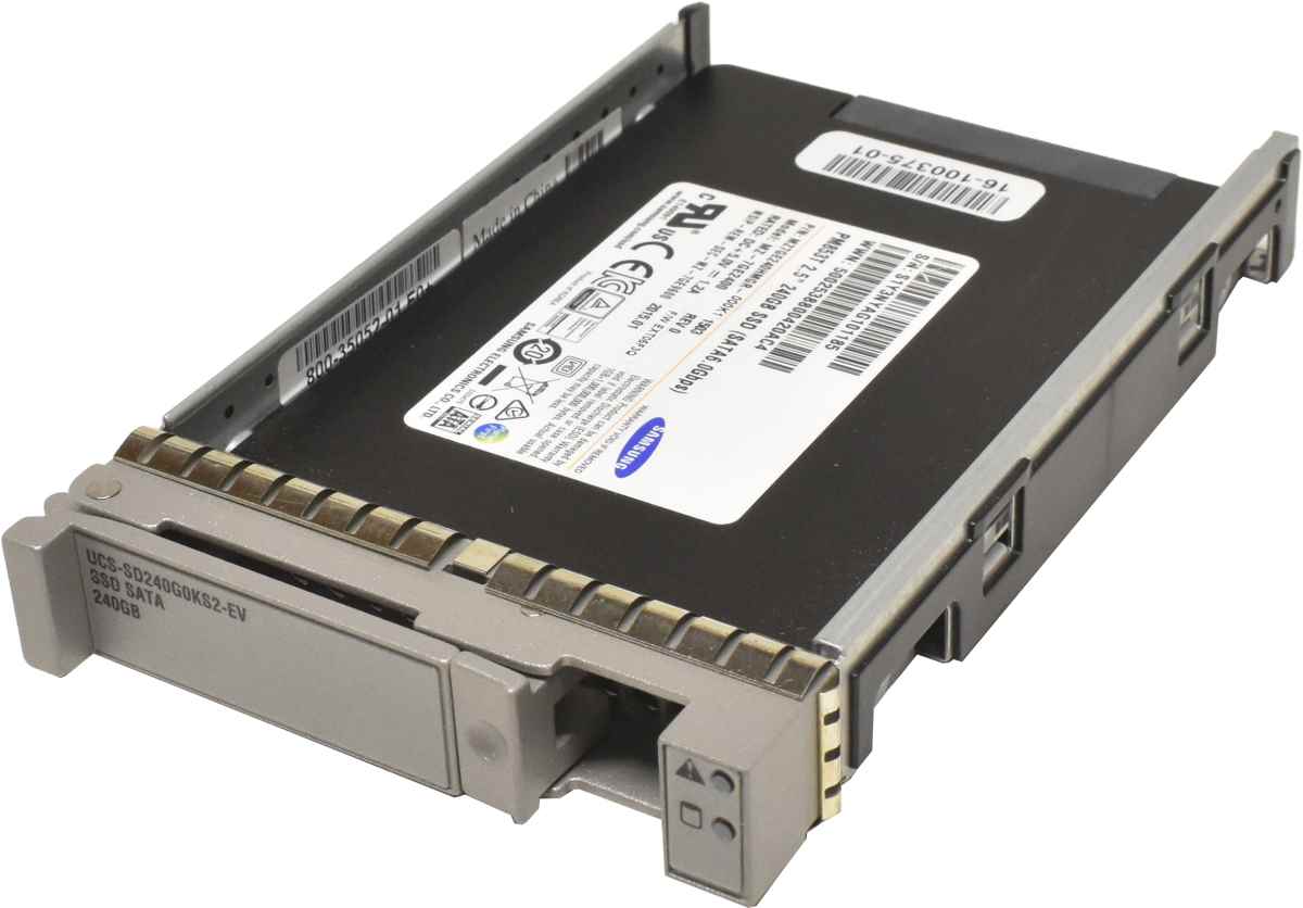 Cisco Samsung PM853T 240GB SATA 6Gb 2.5" SSD MZ-7GE2400 UCS-SD240G0KS2-EV