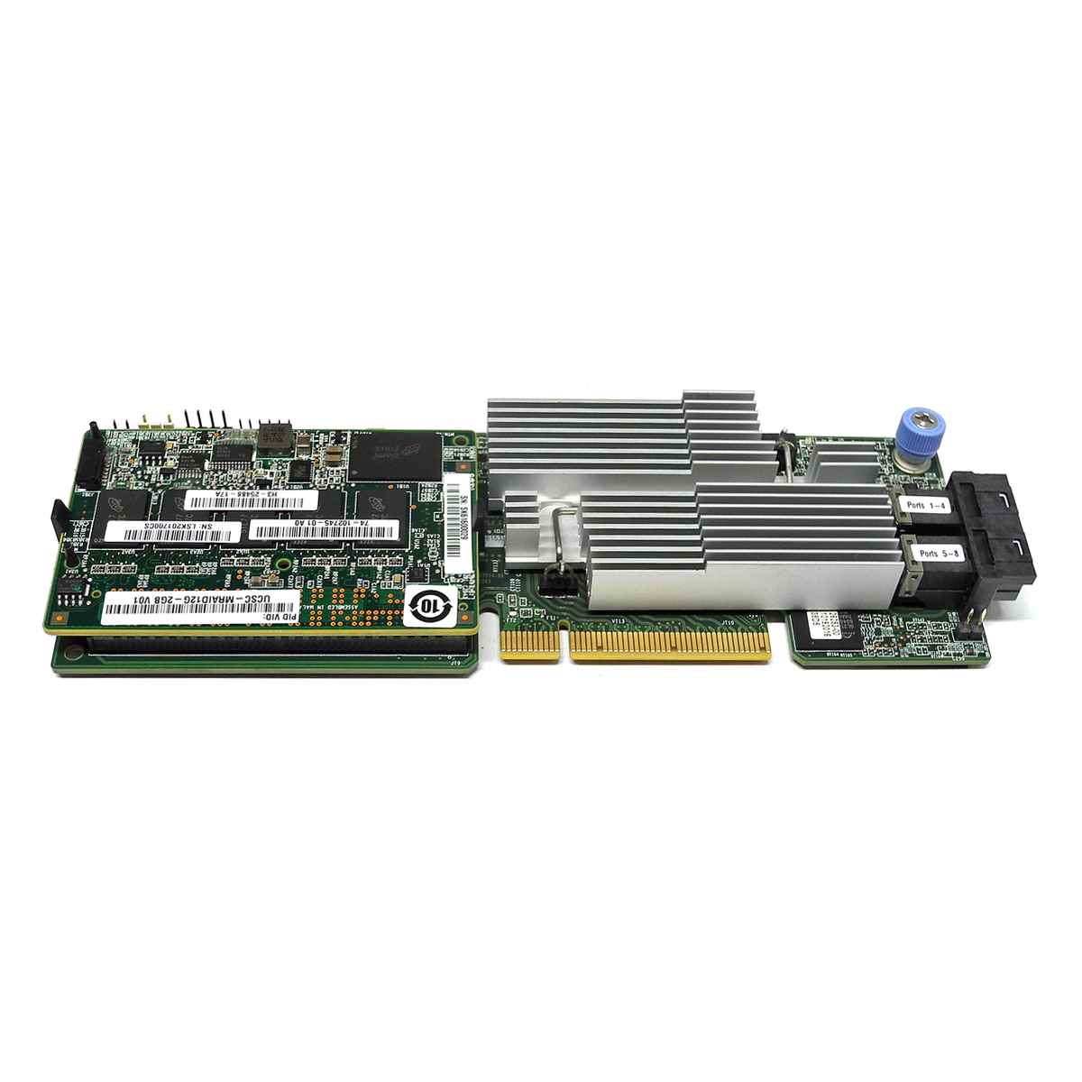 Cisco UCSC-MRAID12G 8-Port SAS RAID Controller + 2 GB Cache Module + BBU Cisco UCSC-MRAID12G 8-Port SAS RAID Controller + 1 GB Cache Module + BBU #1