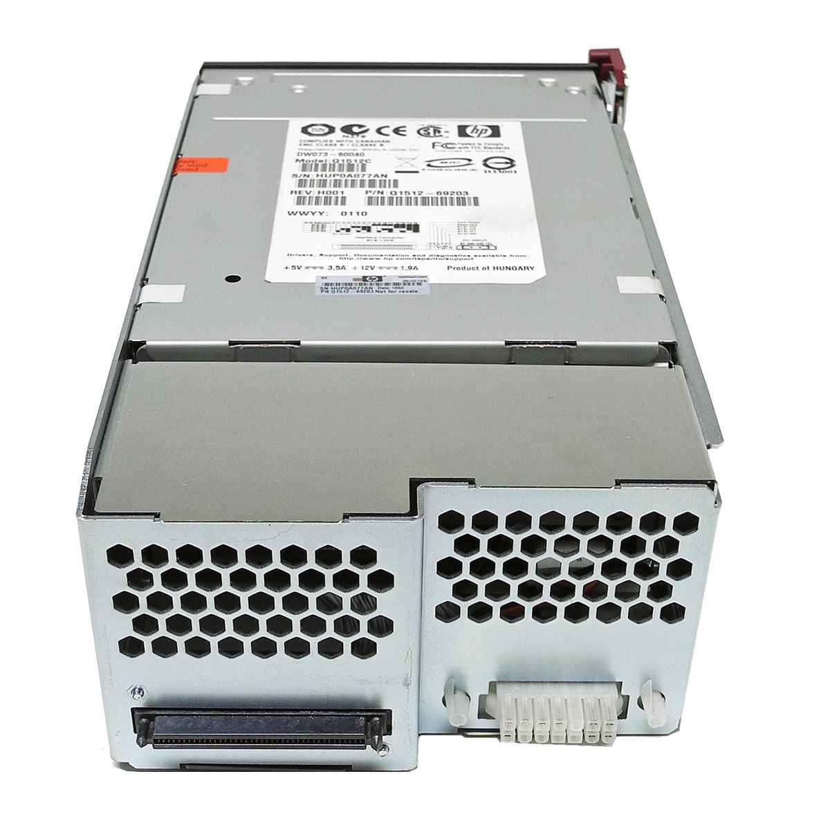 HP StorageWorks Ultrium 460 LTO2 Q1512A Tape Drive / Bandlaufwerk BRSLA-0206-DC HP StorageWorks Ultrium 460 LTO2 Q1512A Tape Drive / Bandlaufwerk BRSLA-0206-DC