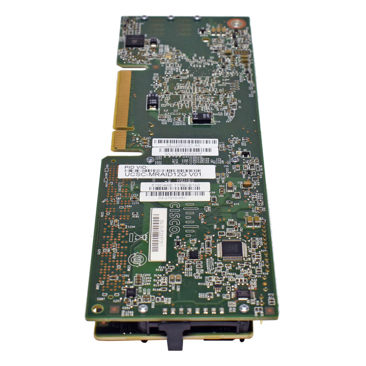 Cisco-UCSC-MRAID12G-8-Port-SAS-RAID-Controller-74-004.jpg Cisco UCSC-MRAID12G 8-Port SAS RAID Controller 74-12862-01 + 1 GB Cache Modul + BBU + SAS Kabel