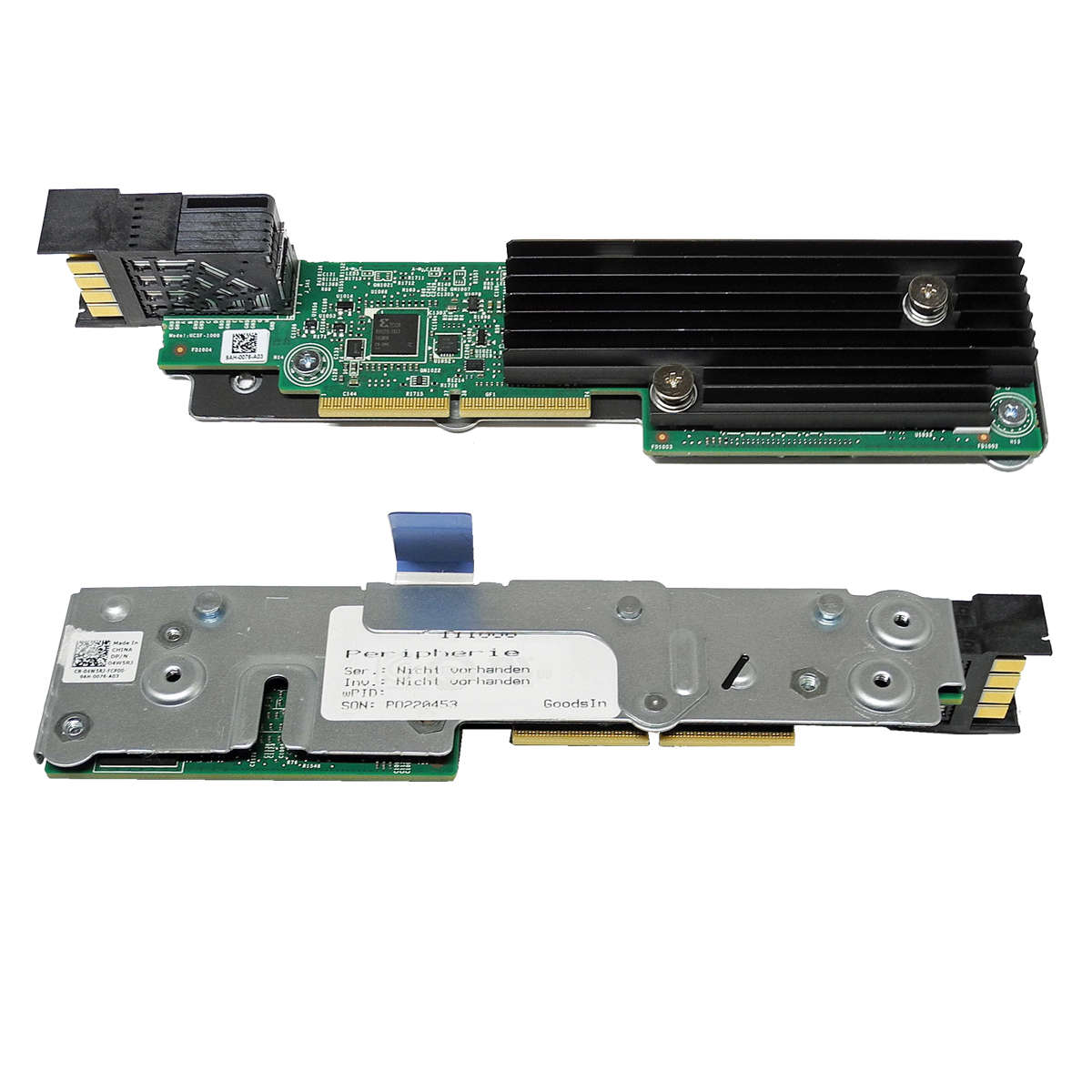 DELL-PERC-HBA330-SAS-SATA-12Gb-PCIe3-0-Controller-001.jpg DELL PERC HBA330 SAS/SATA 12Gb PCIe3.0 Controller für PowerEdge MX Series 04W5RJ
