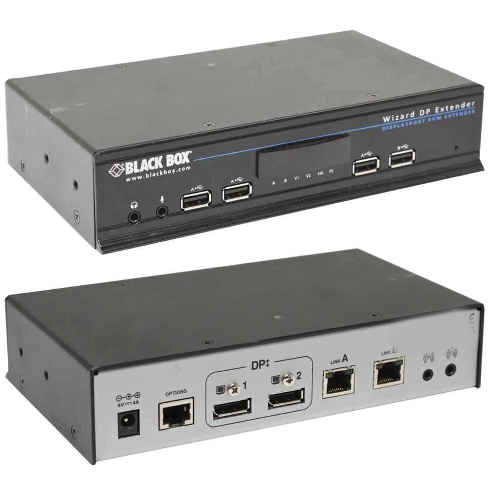 Black Box Wizard DP4030X Extender ACU5800A (1) without 5V Power Supply Black Box Wizard DP4030X Extender ACU5800A (1) without 5V Power Supply