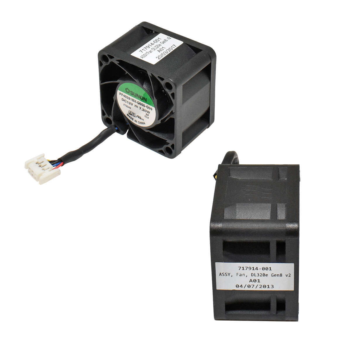 HP-Sunon-Fan-Lüftermodul-717914-001-für-DL320E-Gen-001.jpg HP Sunon Fan Lüftermodul 717914-001 für DL320E Gen8 Gen9
