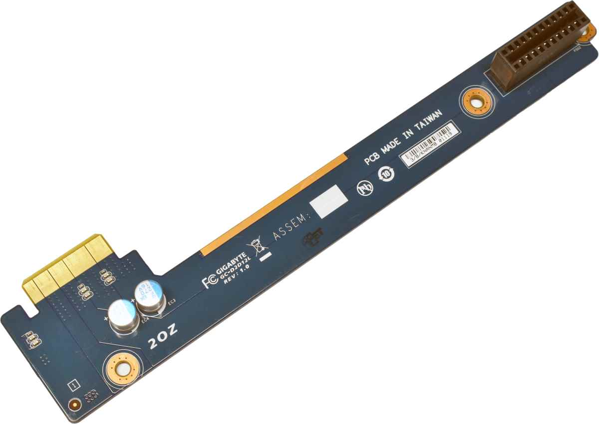 Gigabyte G292-Z20 Riser Card GC-D2D12L Gigabyte G292-Z20 Riser Card GC-D2D12L