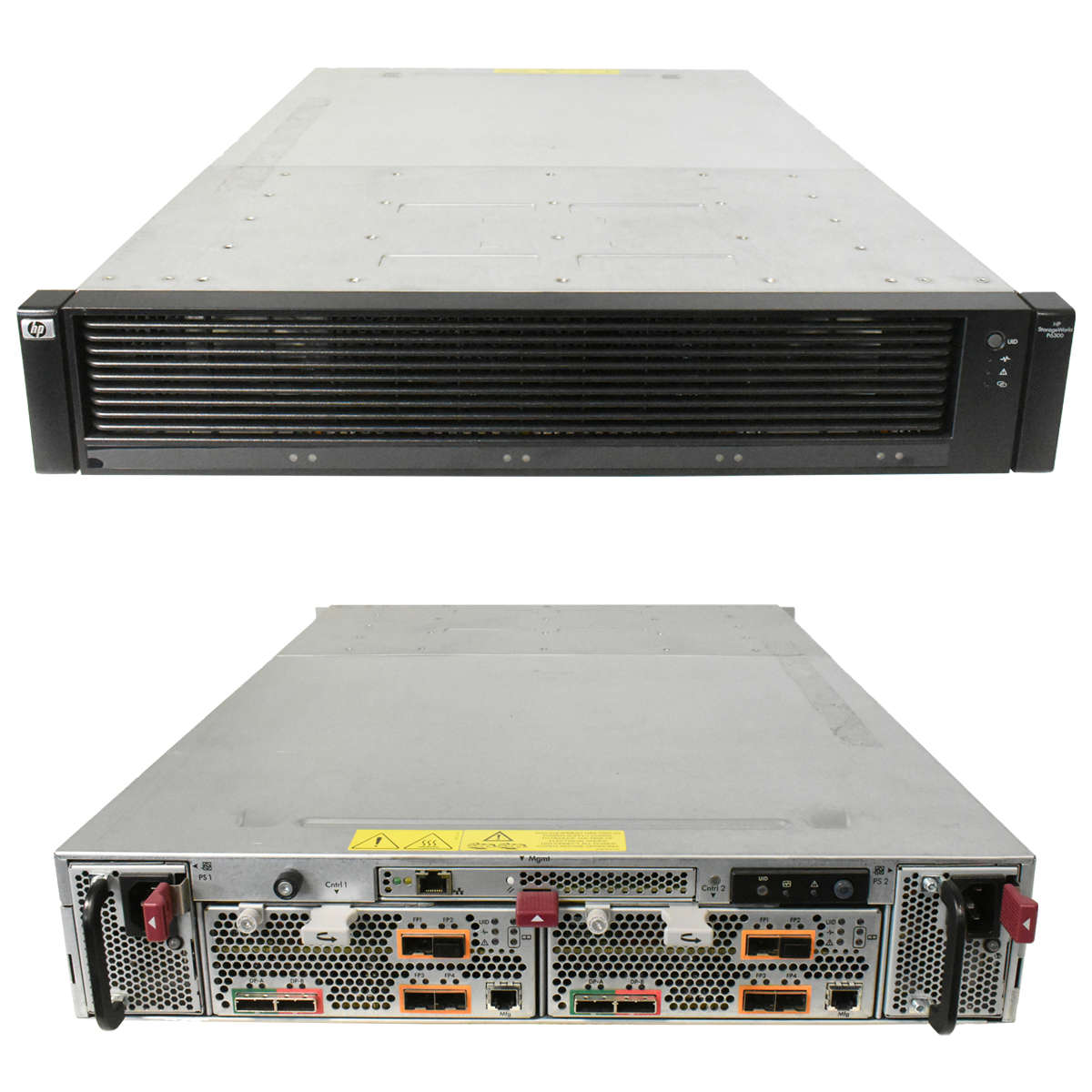 HP-StorageWorks-EVA-P6350-QK715-63021-2x-Controlle-001.jpg HP StorageWorks EVA P6350 QK715-63021 2x Controller 2x Fan 1x Management Console