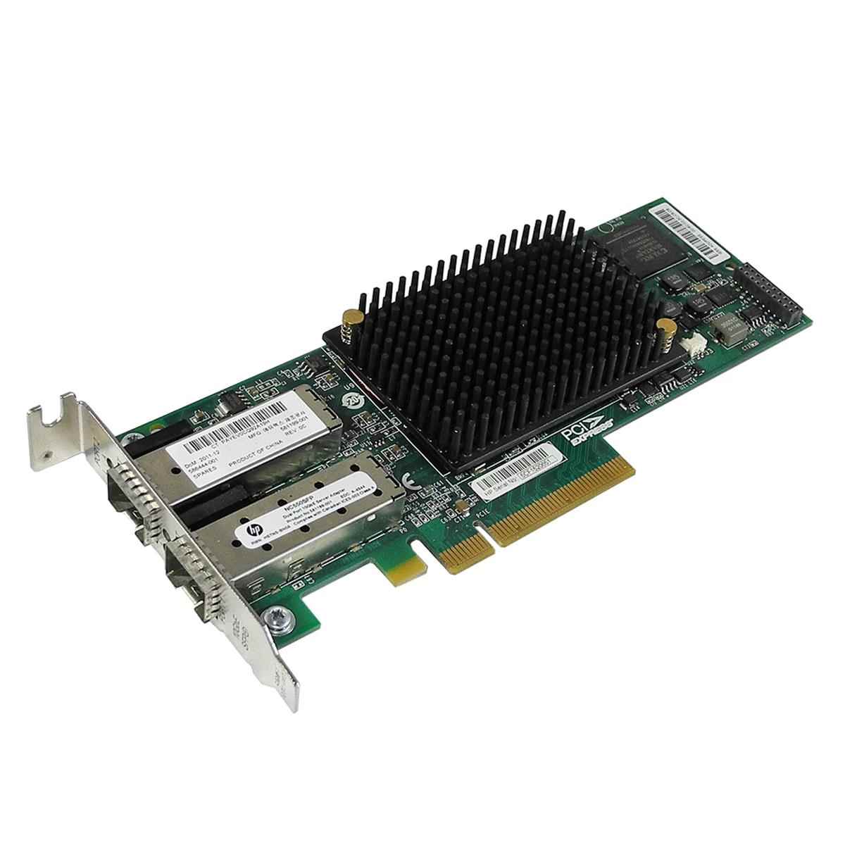 HP NC550SFP 10GbE DualPort Server Adapter 586444-001 581199-001 ohne SFP LP HP NC550SFP 10GbE DualPort Server Adapter 586444-001 581199-001 ohne SFP LP