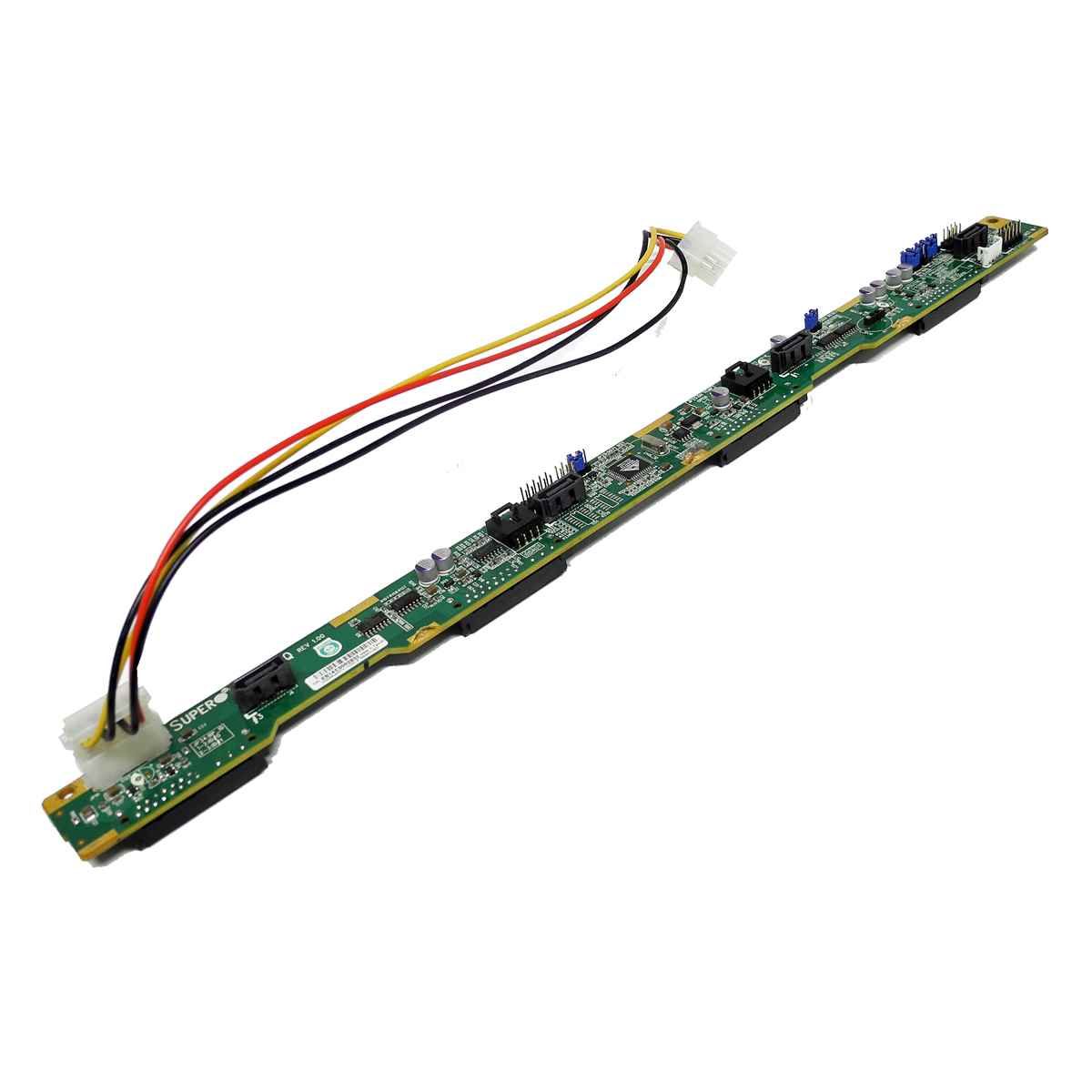 Supermicro SAS815TQ 4 x3.5“ LFF Backplane for CSE-815U Chassis + Power Kabel Supermicro SAS815TQ 4 x3.5“ LFF Backplane for CSE-815U Chassis + Power Kabel