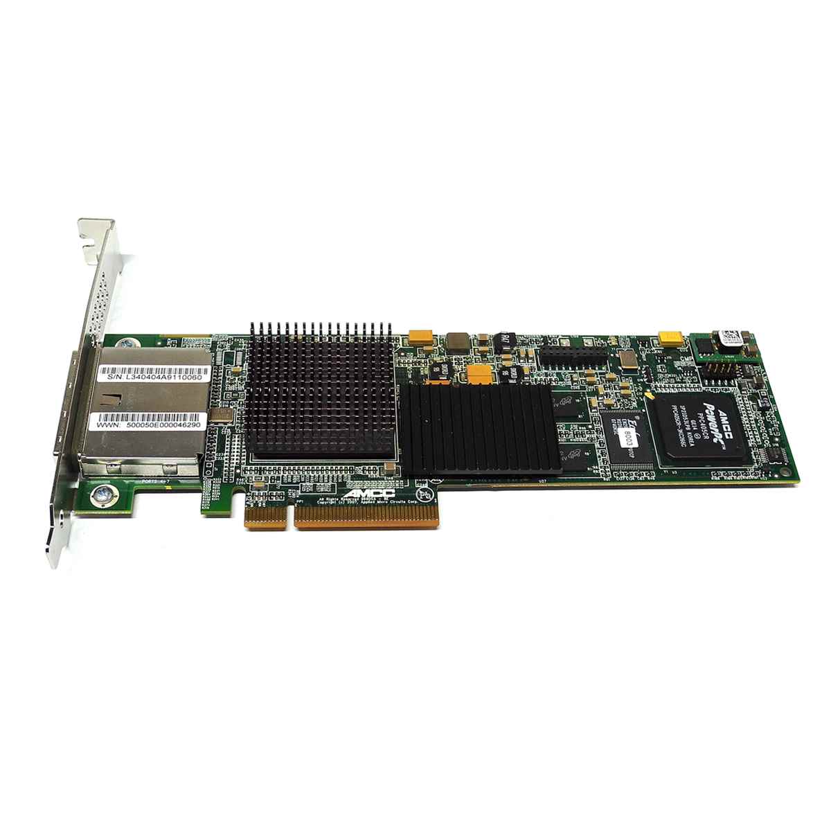 AMCC 3ware 9690SA-8E SAS/SATA RAID Controller 700-3404-01N FP Bracket AMCC 3ware 9690SA-8E SAS/SATA RAID Controller 700-3404-01N FP Bracket