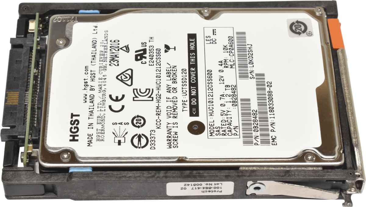 HGST 1.2TB 2.5" 10K 6G SAS HDD Festplatte HUC101212CSS600 0B28482 Server Storage