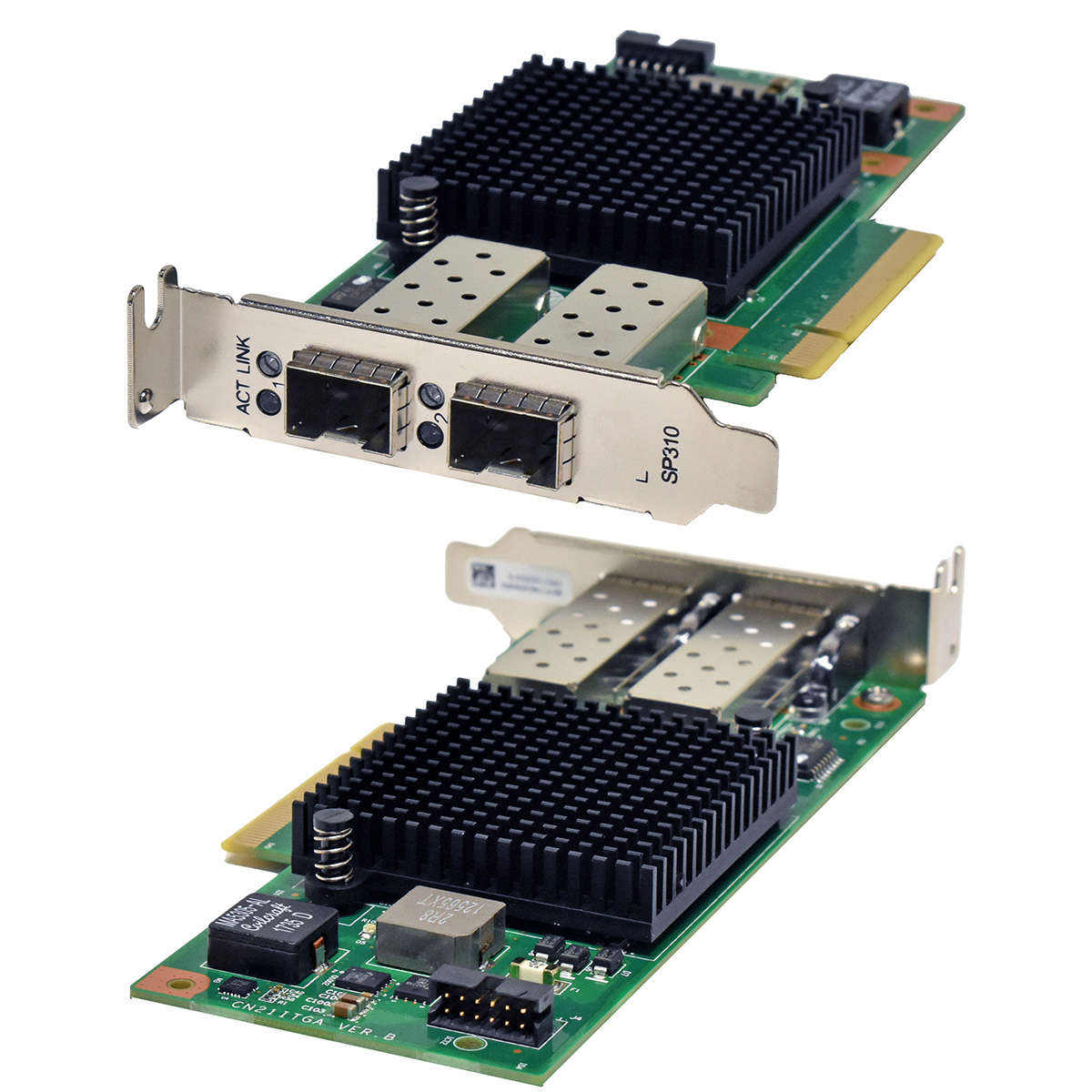 Huawei-SP310-CN21ITGA-Dual-Port-SFP-10GE-Netzwerka-006.jpg Huawei SP310 CN21ITGA Dual-Port SFP+ 10GE Netzwerkadapter PCIe x8 LP