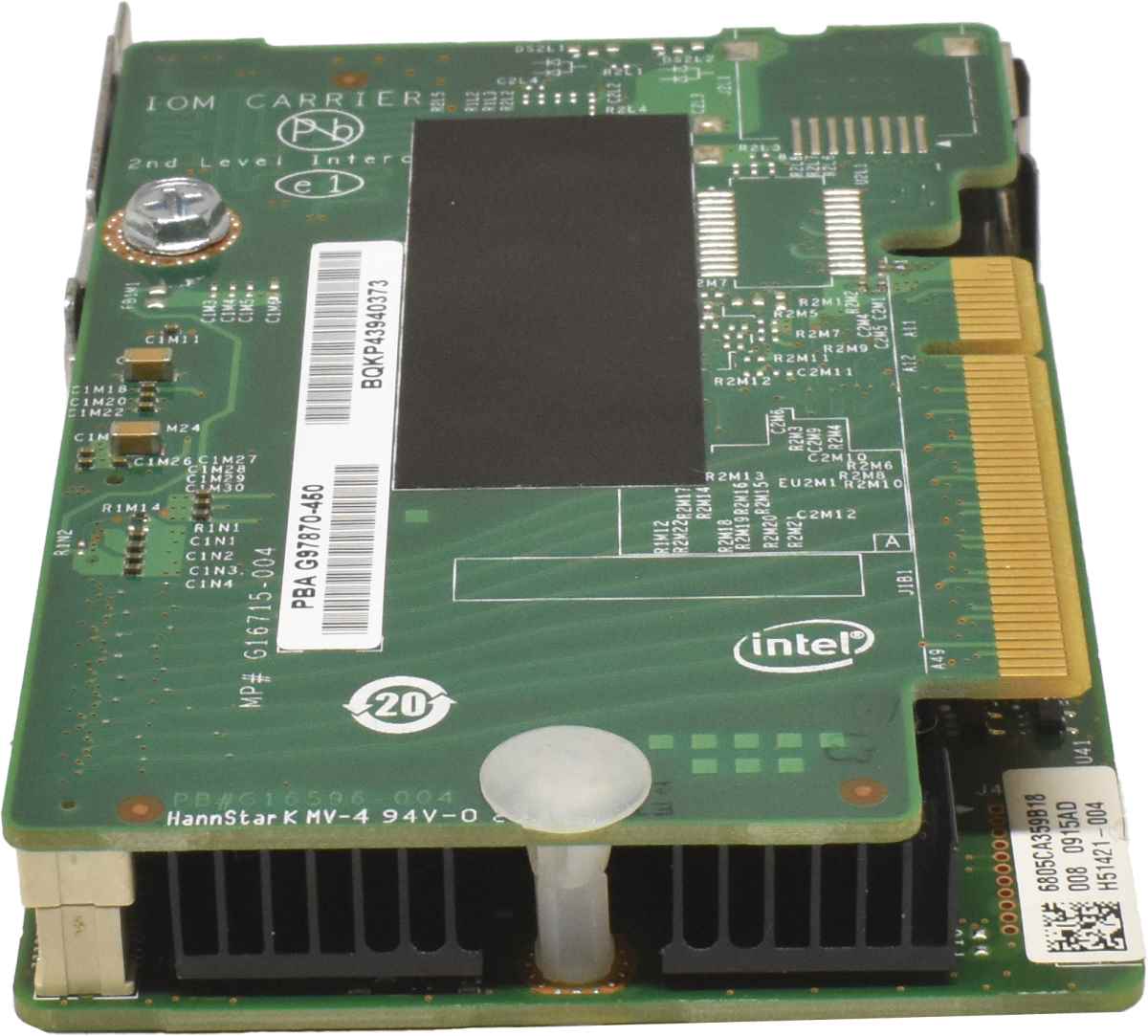 Intel XL710-QDA1 Single-Port QSFP+ 40G + Intel G97870-450 Carrier Card