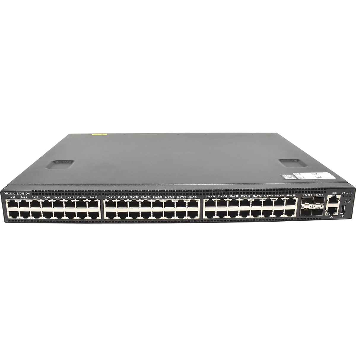 Dell EMC PowerSwitch S3048-ON 48-Ports 1G 4-Ports SFP+ 10G No OS No PSU No FAN 0J4T5K Dell EMC PowerSwitch S3048-ON 48-Ports 1G 4-Ports SFP+ 10G No OS No PSU No FAN 0J4T5K
