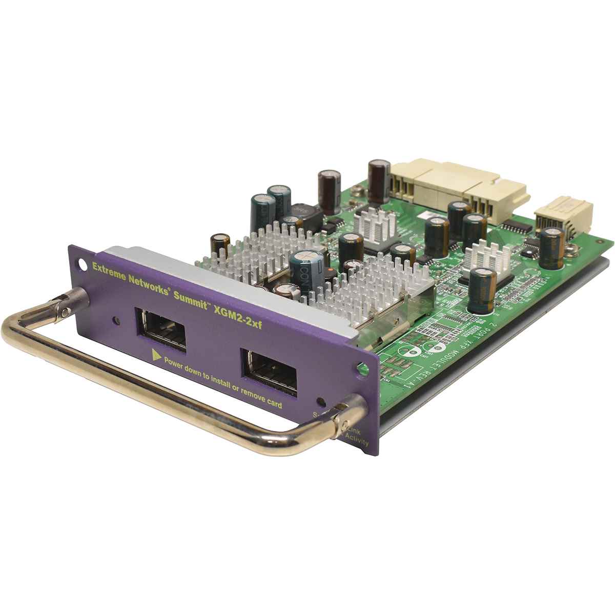 Extreme Networks 16112 XGM2-2xf Netzwerk Module 2-Ports XFP 10G für Extreme X350e Series Extreme Networks 16112 XGM2-2xf Netzwerk Module 2-Ports XFP 10G für Extreme X350e Series