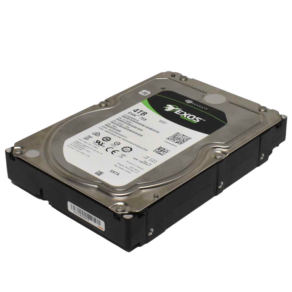 Seagate EXOS Enterprise 7E8 HDD Festplatte 4TB 3.5" 7,2K SATA 6G HDD ST4000NM0035 Seagate EXOS Enterprise 7E8 HDD Festplatte 4TB 3.5" 7,2K SATA 6G HDD ST4000NM0035