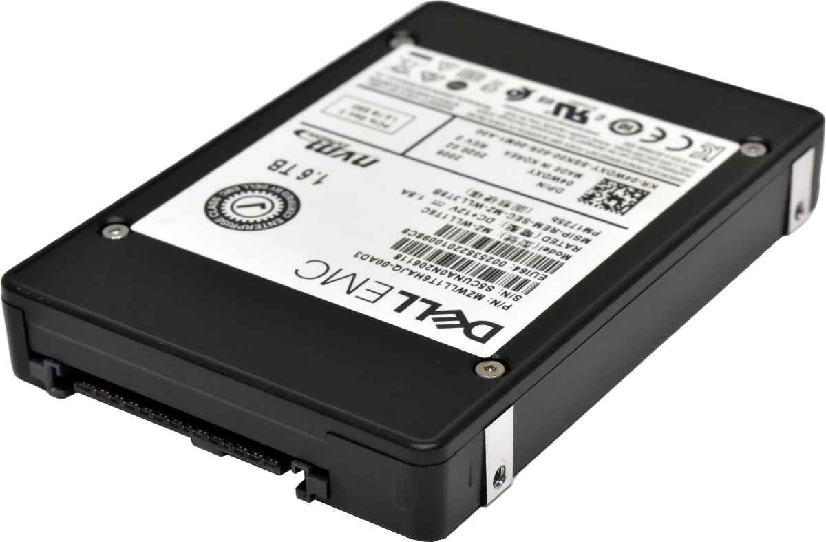 Dell EMC Samsung 1.6TB 04WDXY MZ-WLL1T6C 2.5“ PCIe NVMe 3.0 x4 SSD