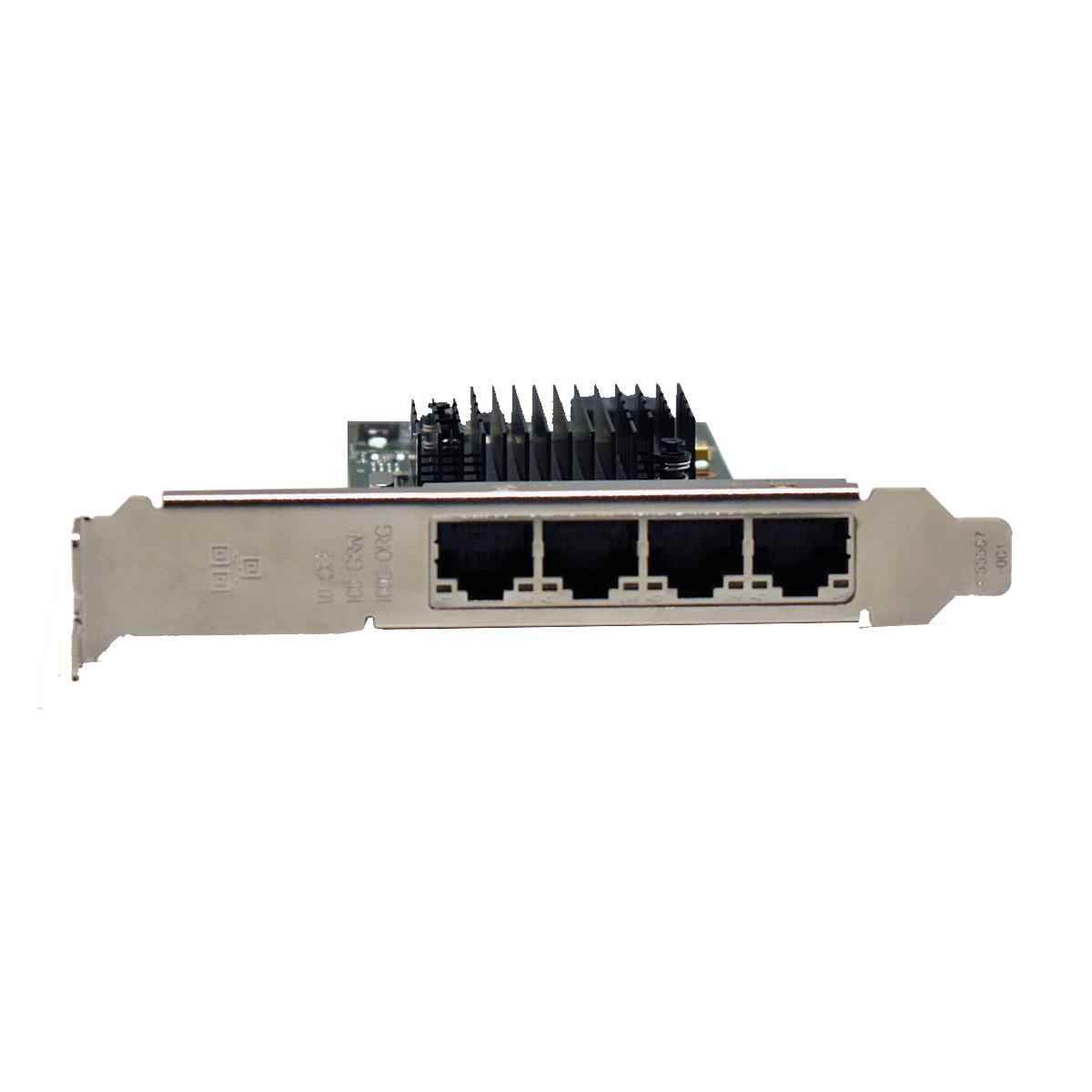Dell I350-T4 4-Port PCIe x4 Gigabit Ethernet Network Adapter 00NWK2 0X8DHT FP