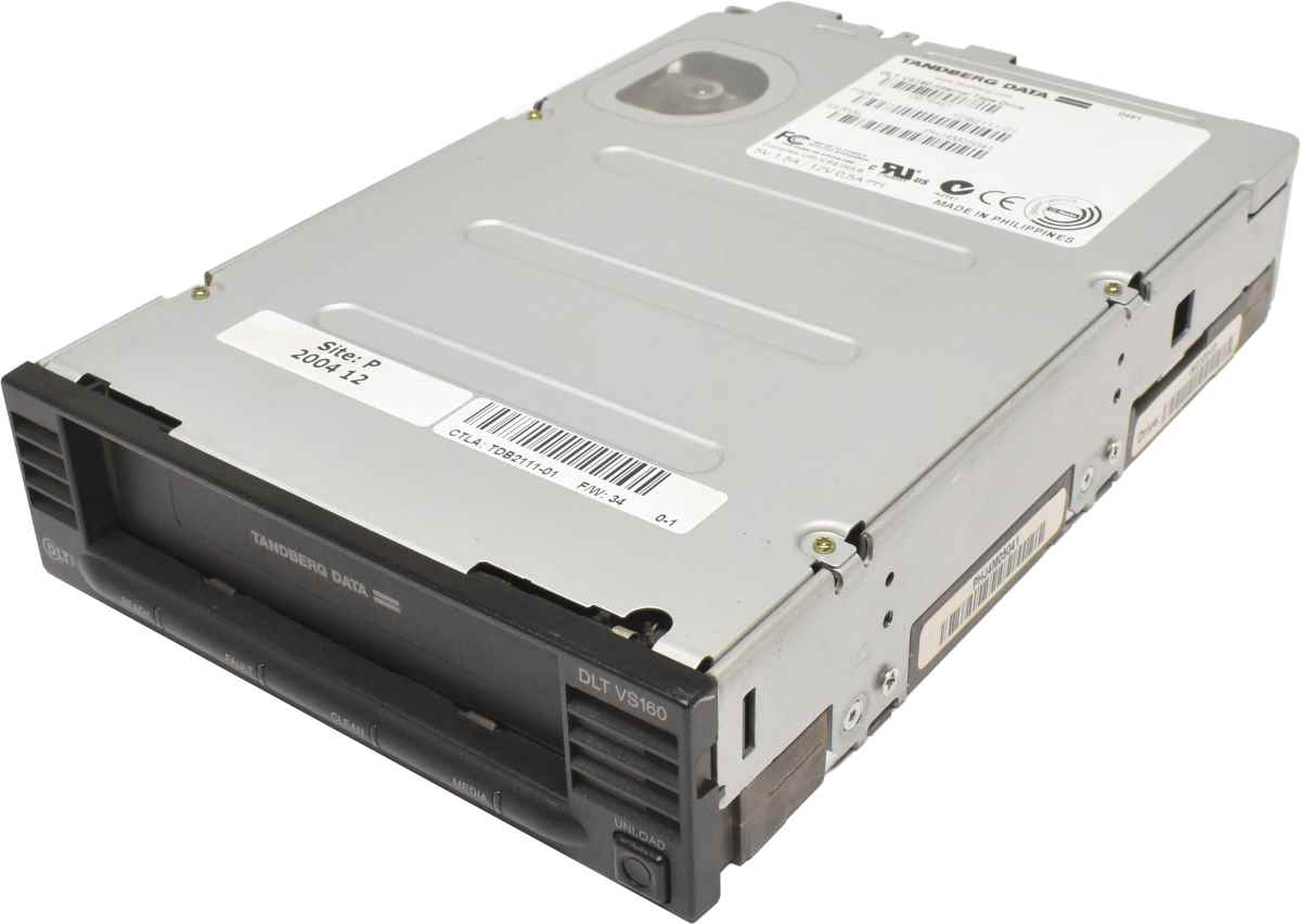 Tandberg Data DLT VS160 Tape Drive / Bandlaufwerk TDB2111-01