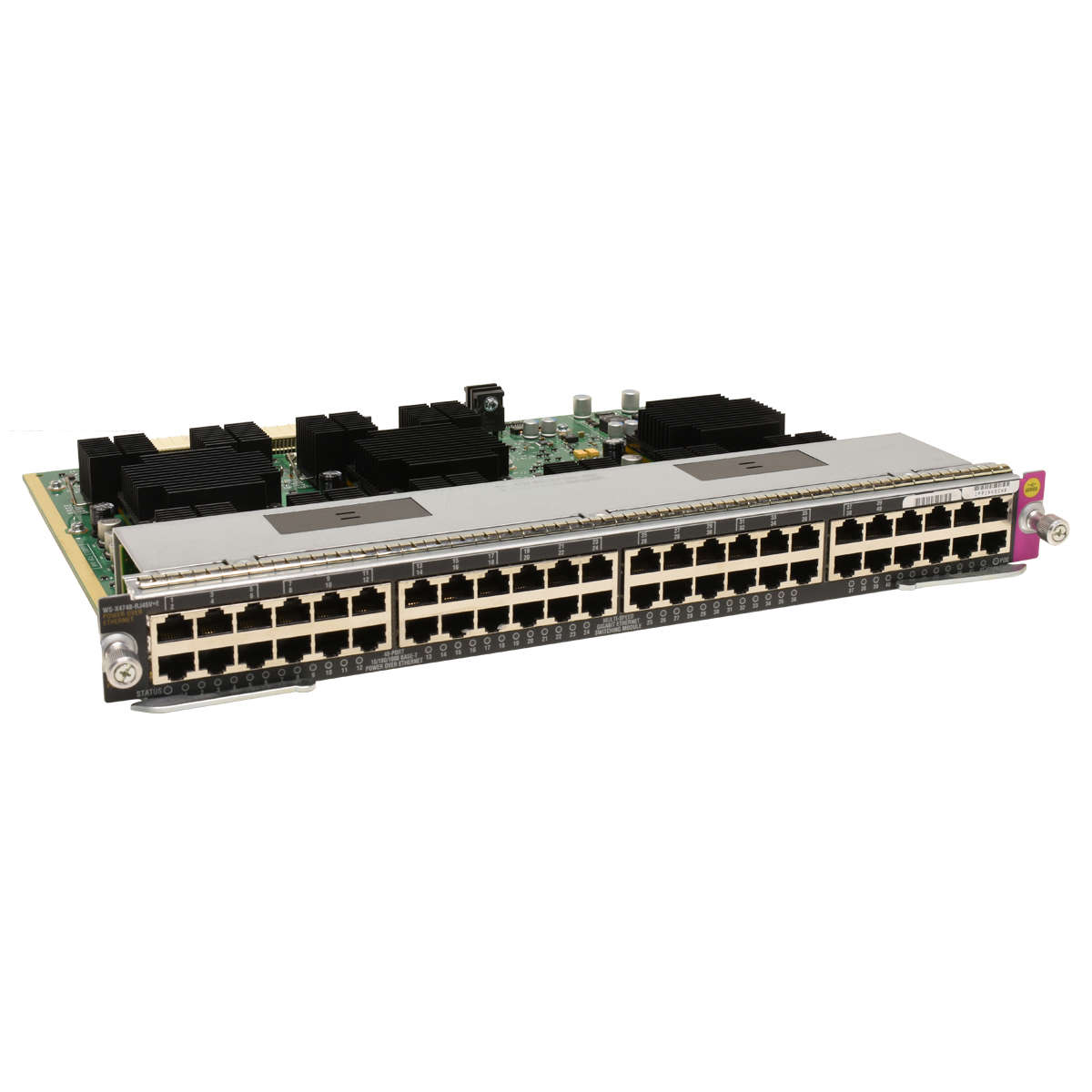 Cisco-Catalyst-4500E-Series-Multi-Speed-Gigabit-Et-001.jpg Cisco Catalyst 4500E Series Multi-Speed Gigabit Ethernet Modul WS-X4748-RJ45V+E 48 Port PoE