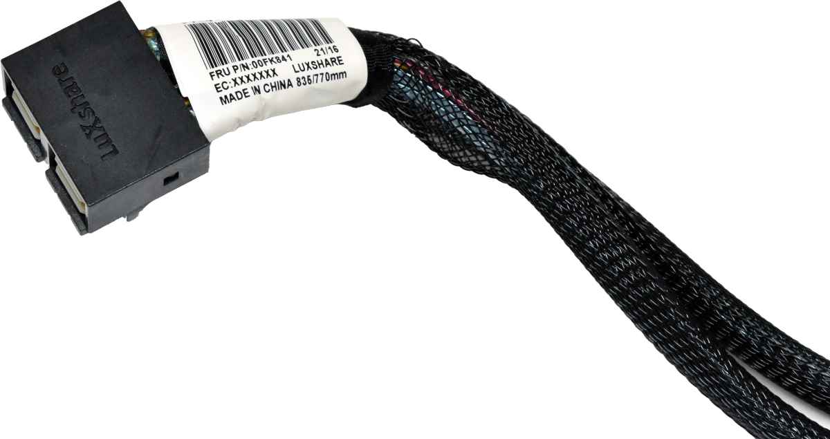 IBM 12G Mini SAS HD Datenkabel 0,8m 00FK840 00FK841 Double SFF-8643 - 2x SFF-8643