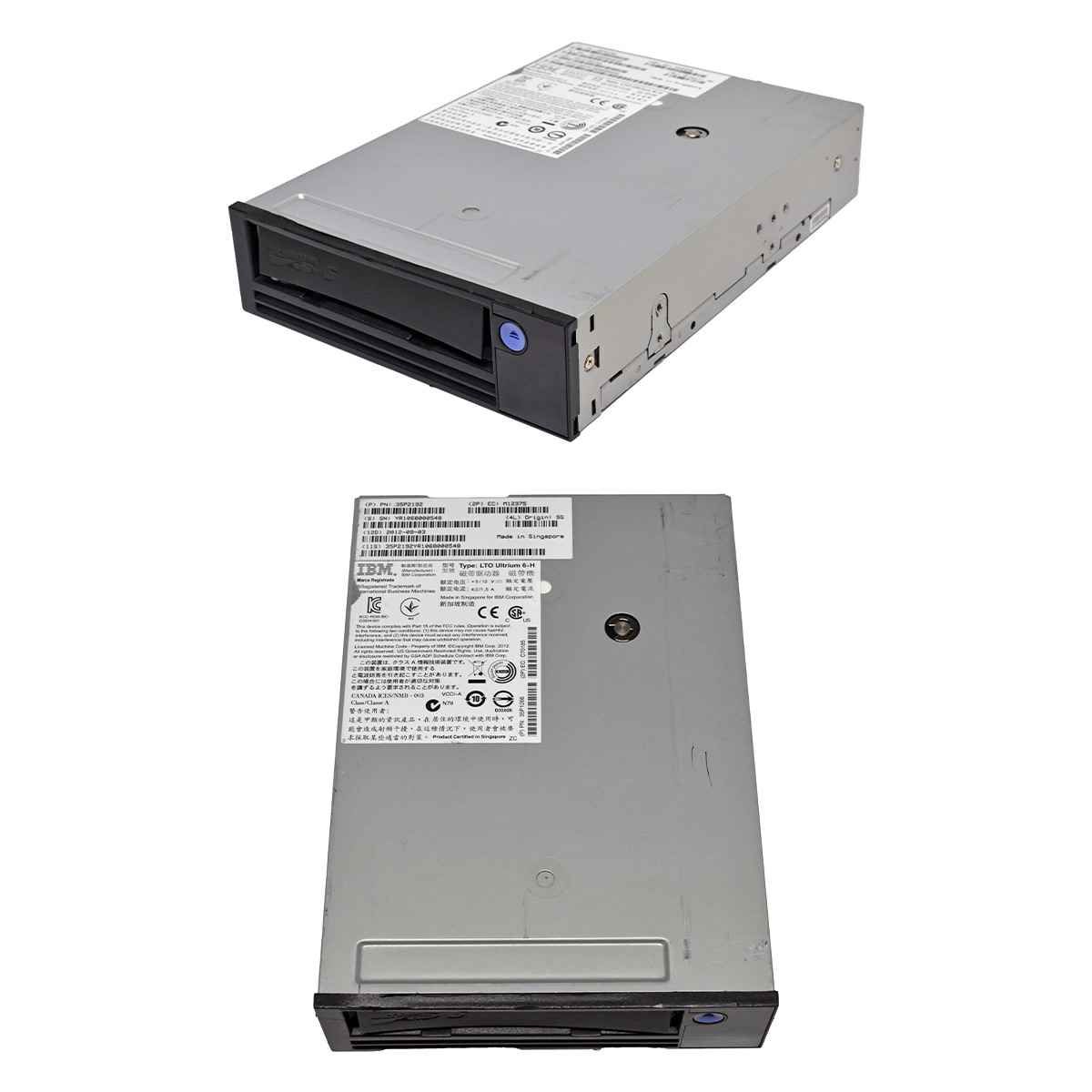 IBM LTO Ultrium 6-H LTO-6 35P2192 2,5/6,25 TB SAS 6G Tape Drive IBM LTO Ultrium 6-H LTO-6 35P2192 2,5/6,25 TB SAS 6G Tape Drive