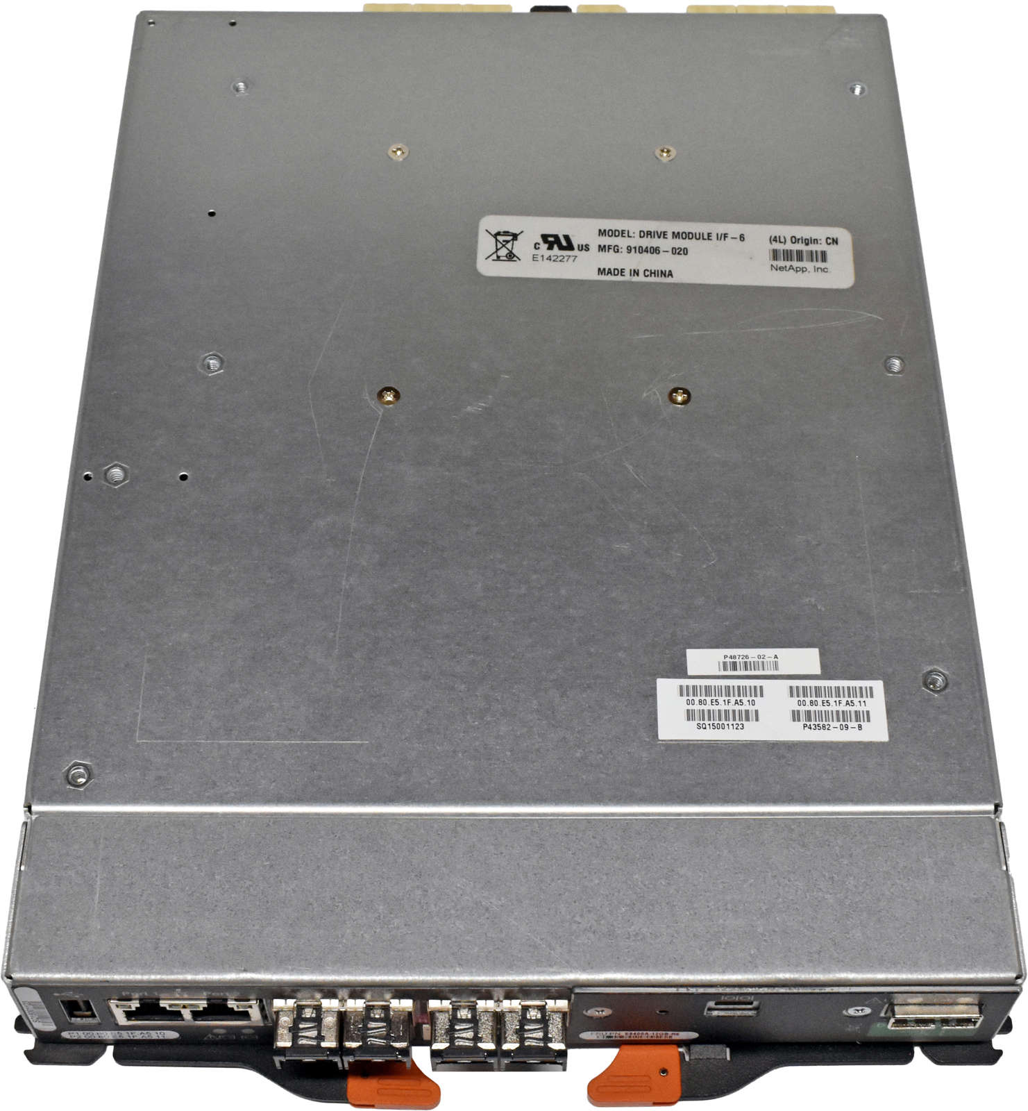 NetApp E5400A-12GB-R6 12G FC ESM Controller +GBICs for E5400 E5400A