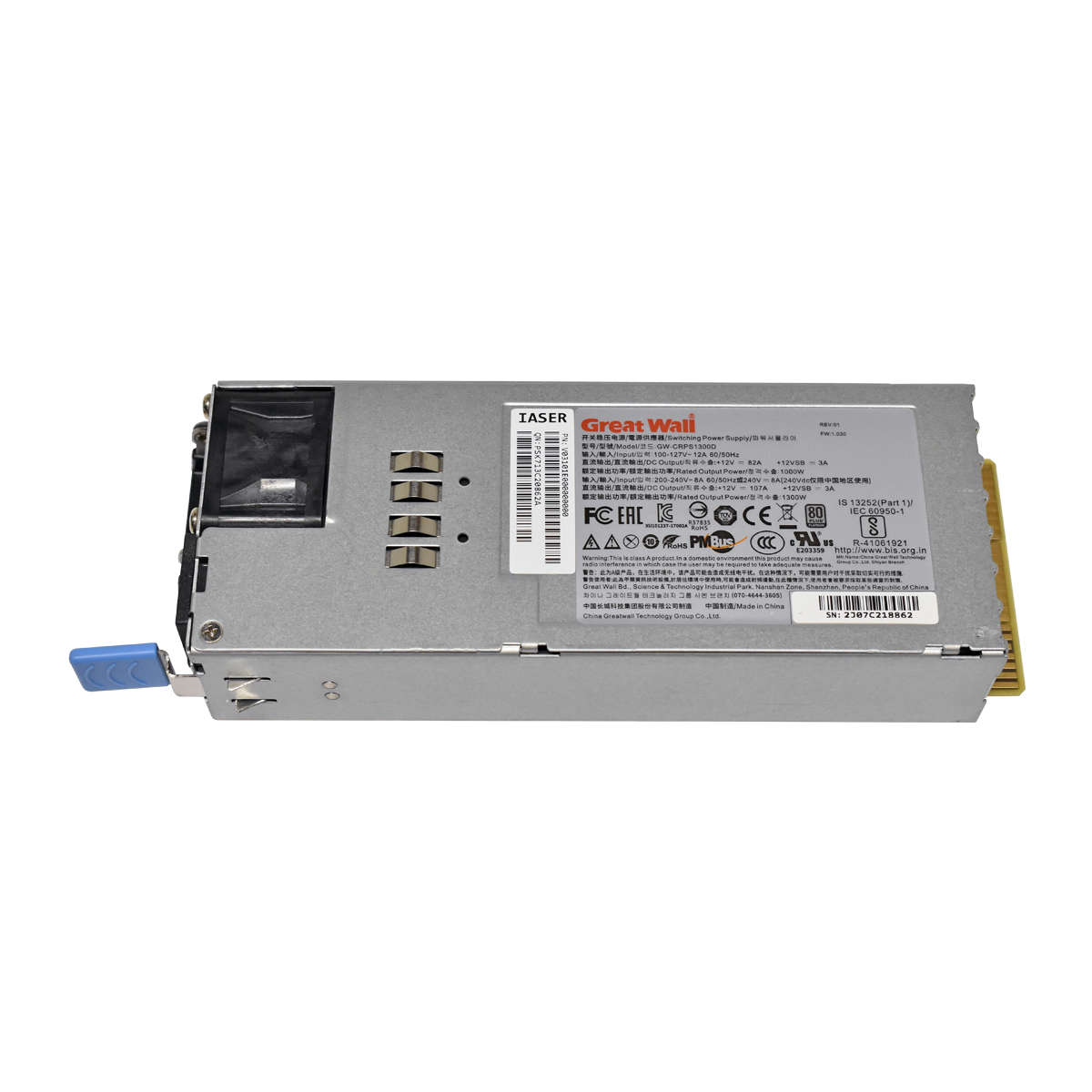 Great-Wall-1300W-Netzteil-Power-Supply-GW-CRPS1300-005.jpg Great Wall 1300W Netzteil Power Supply GW-CRPS1300D