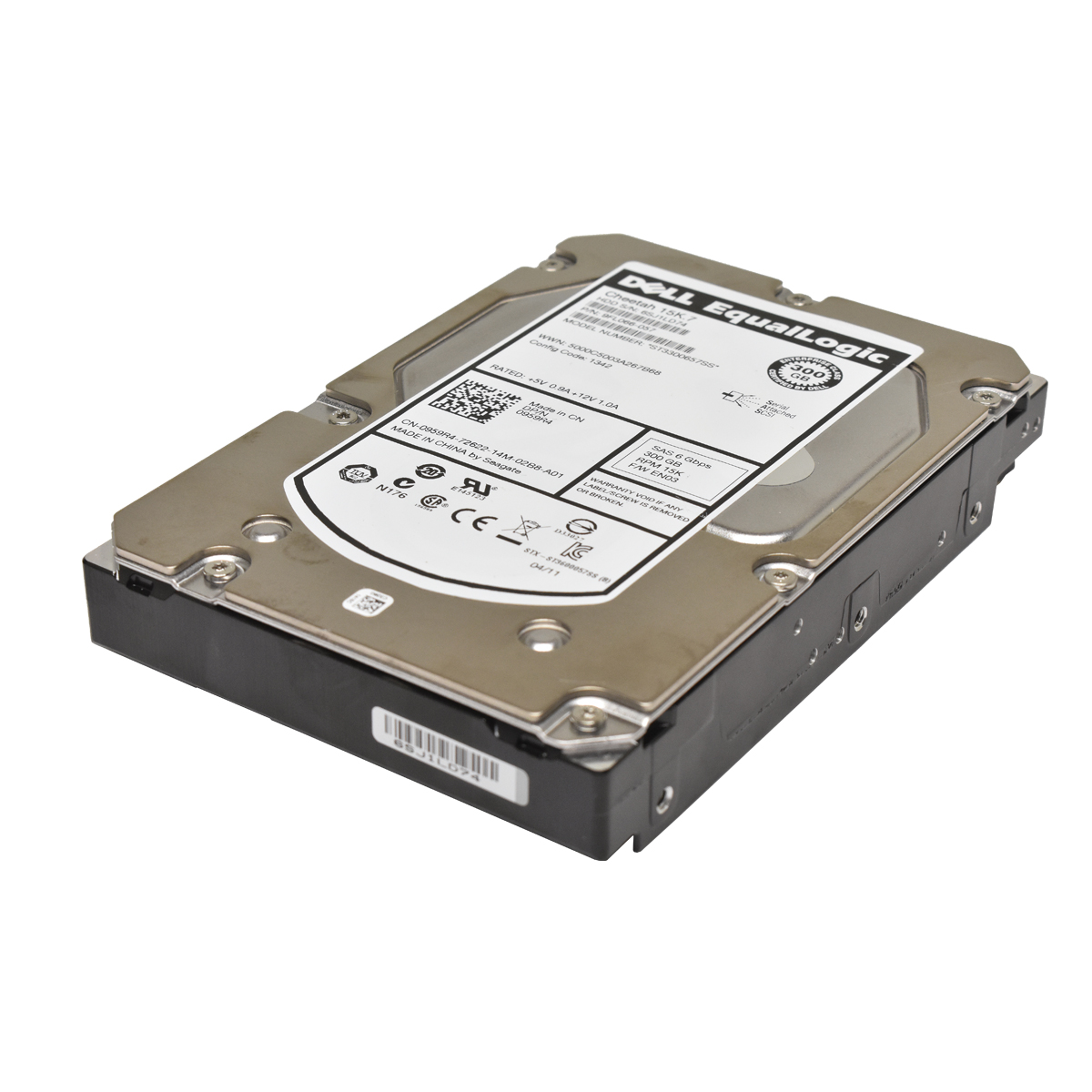 Dell EqualLogic 300GB 3.5" 15K SAS 6G HDD/Festplatte ST3300657SS D/PN: 0959R4 Dell EqualLogic 300GB 3.5" 15K SAS 6G HDD/Festplatte ST3300657SS D/PN: 0959R4