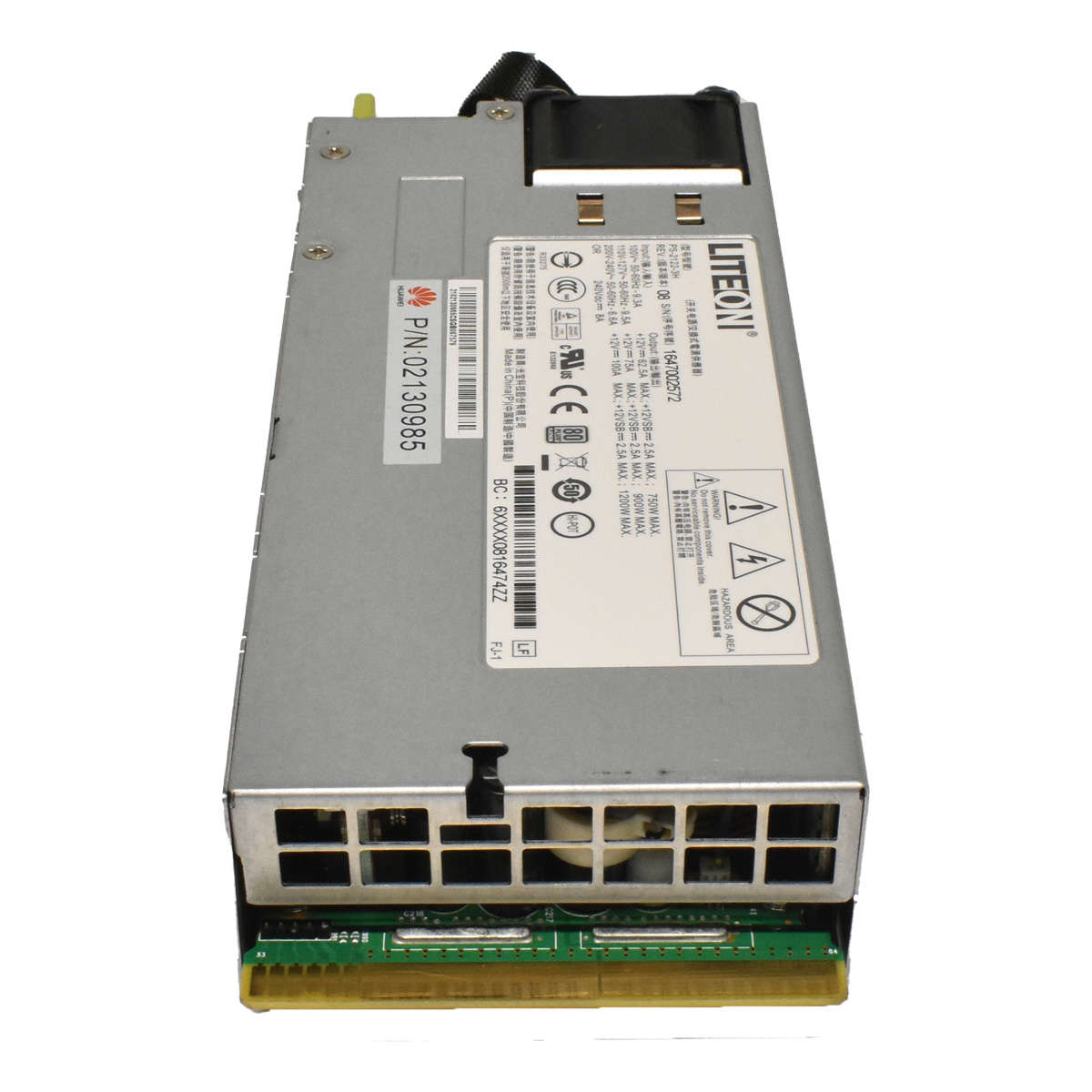 Huawei-LiteOn-1200W-Power-Supply-Netzteil-PS-2122-003.jpg Huawei LiteOn 1200W Power Supply/Netzteil PS-2122-3H 02130985