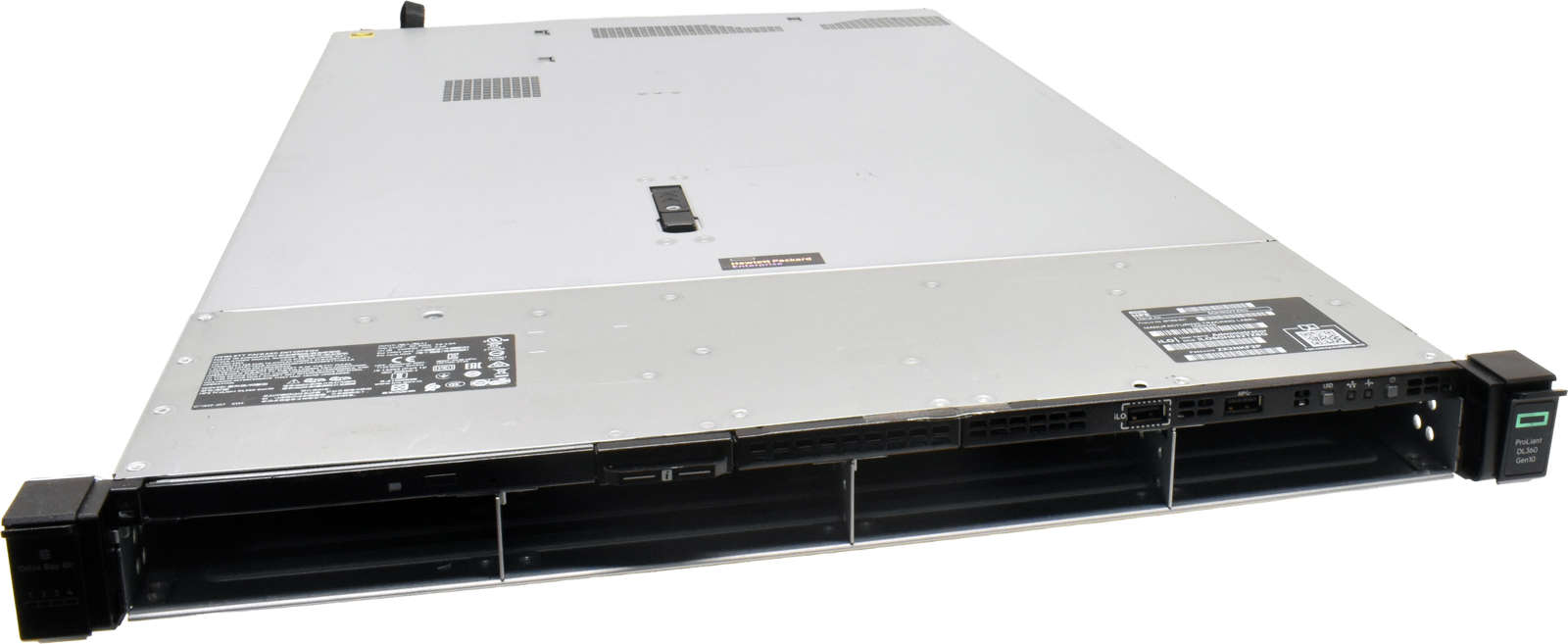 HP ProLiant DL360 G10 1U Server ohne CPU 2xHS Normal 0 GB PC4 RAM 4 Bay 3.5" onboard